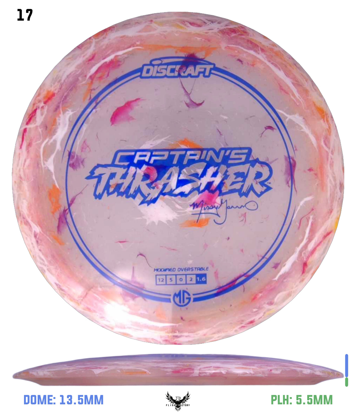 Discraft Missy Gannon 2025 Jawbreaker Z Captain&#39;s Thrasher