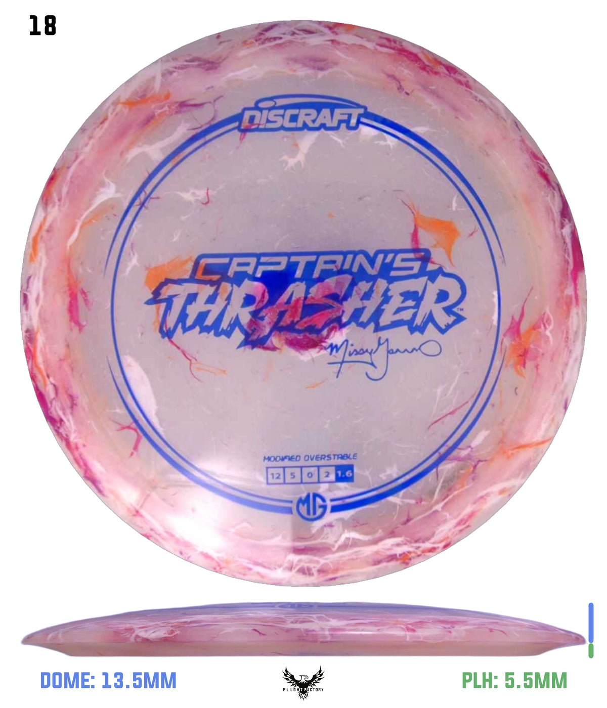 Discraft Missy Gannon 2025 Jawbreaker Z Captain&#39;s Thrasher