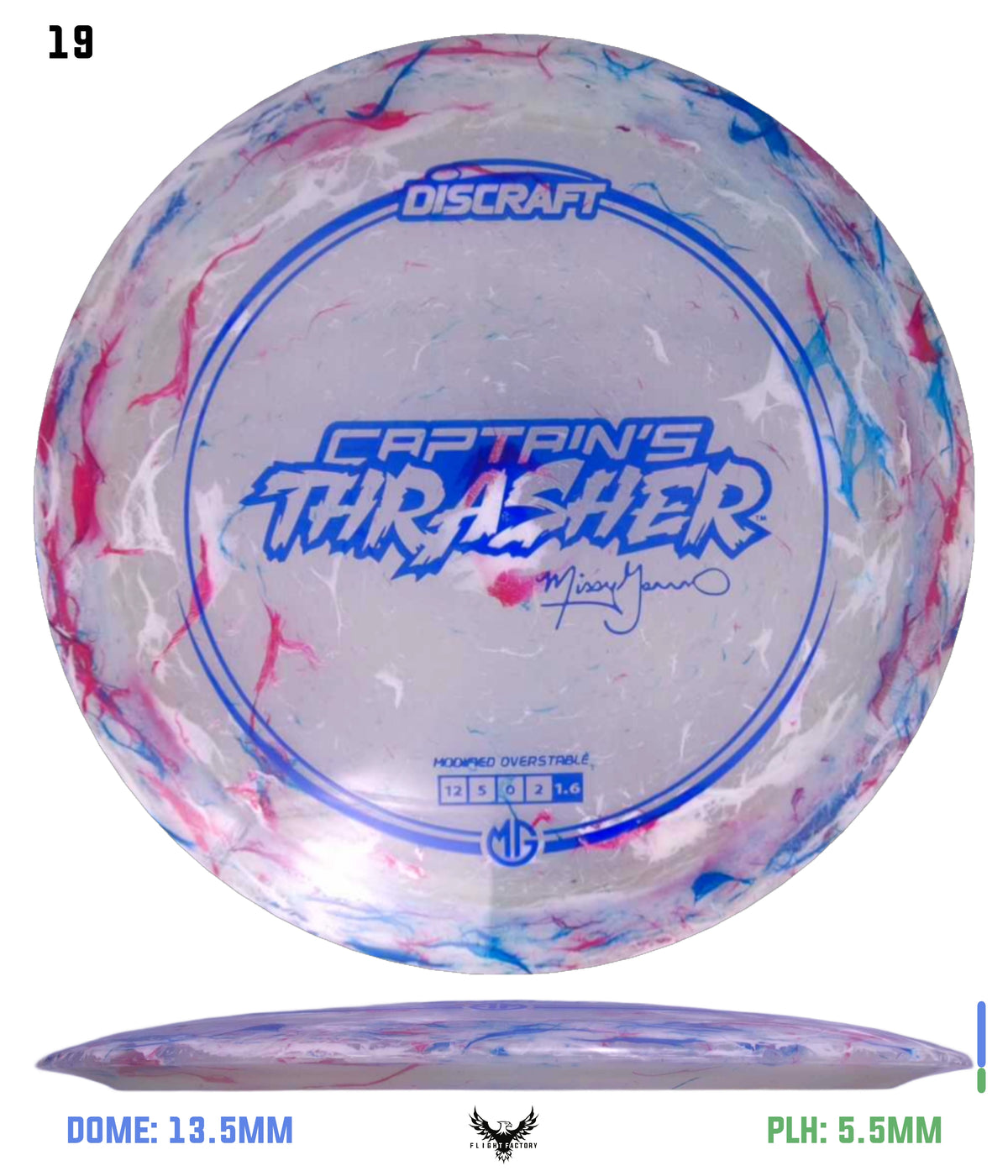 Discraft Missy Gannon 2025 Jawbreaker Z Captain&#39;s Thrasher