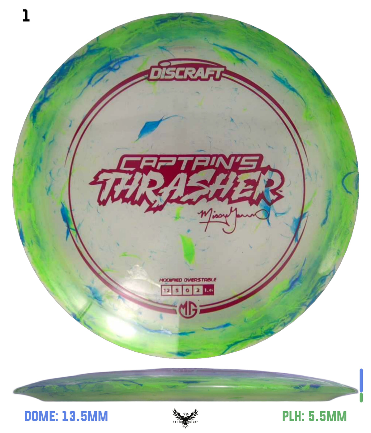 Discraft Missy Gannon 2025 Jawbreaker Z Captain&#39;s Thrasher