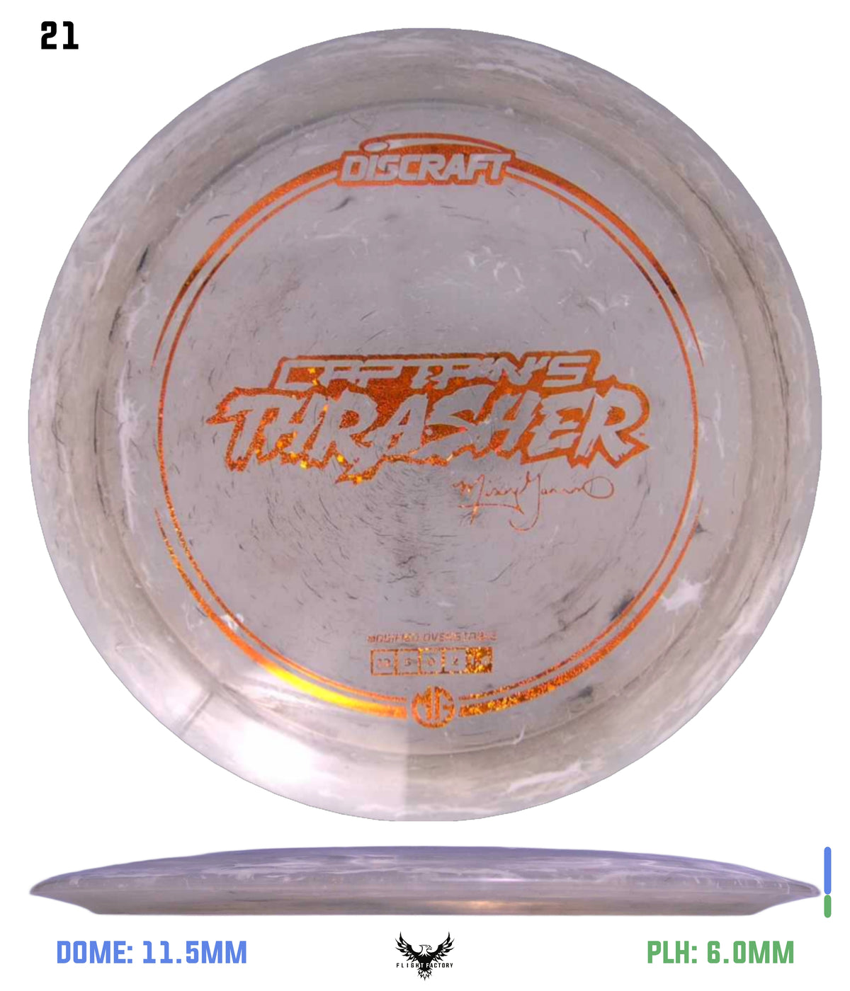 Discraft Missy Gannon 2025 Jawbreaker Z Captain&#39;s Thrasher