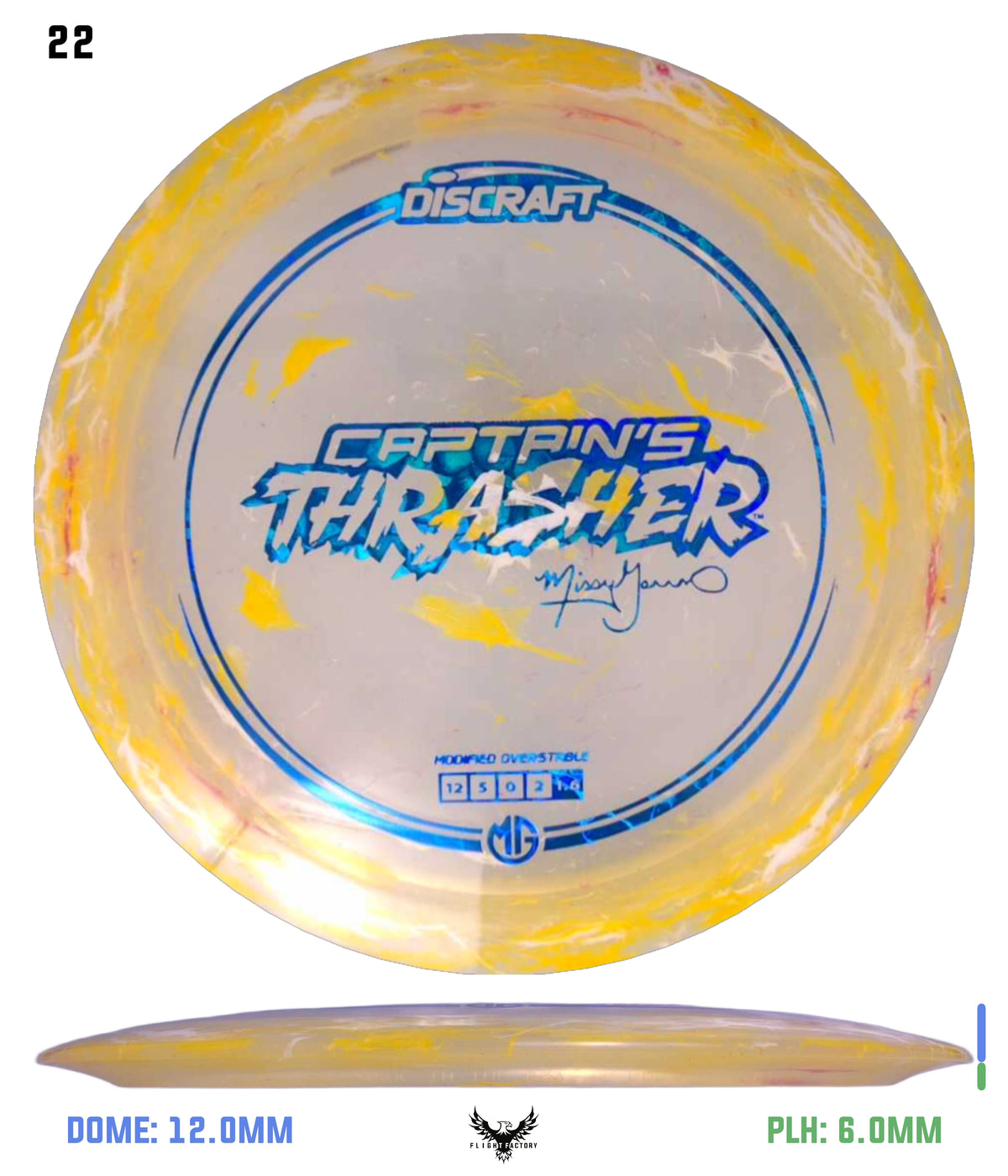 Discraft Missy Gannon 2025 Jawbreaker Z Captain&#39;s Thrasher