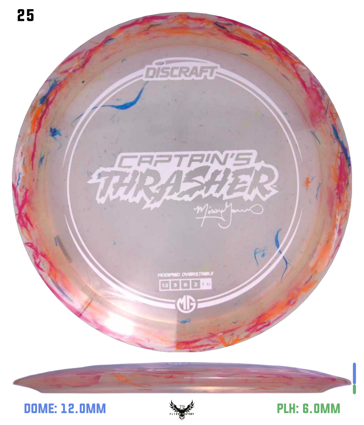 Discraft Missy Gannon 2025 Jawbreaker Z Captain&#39;s Thrasher