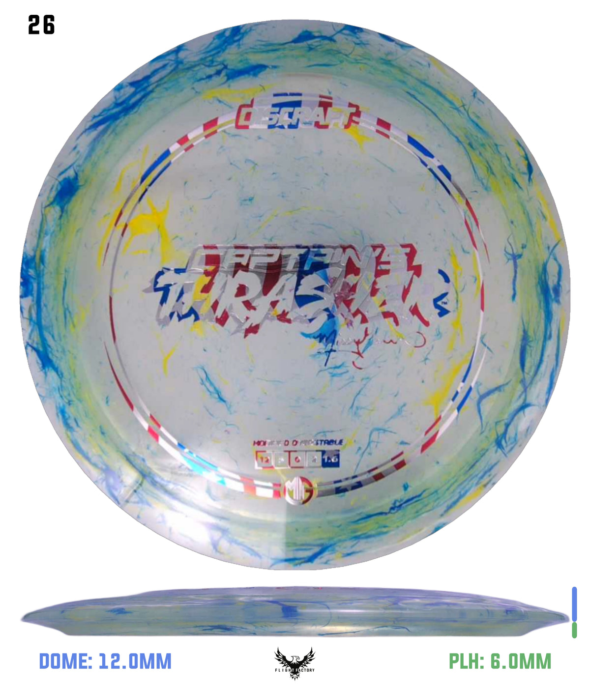 Discraft Missy Gannon 2025 Jawbreaker Z Captain&#39;s Thrasher