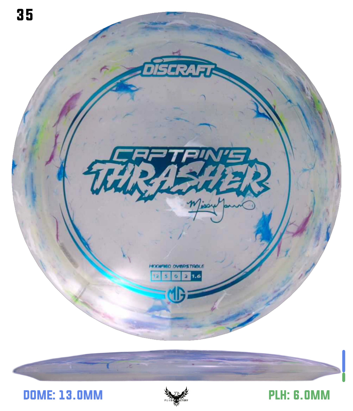 Discraft Missy Gannon 2025 Jawbreaker Z Captain&#39;s Thrasher