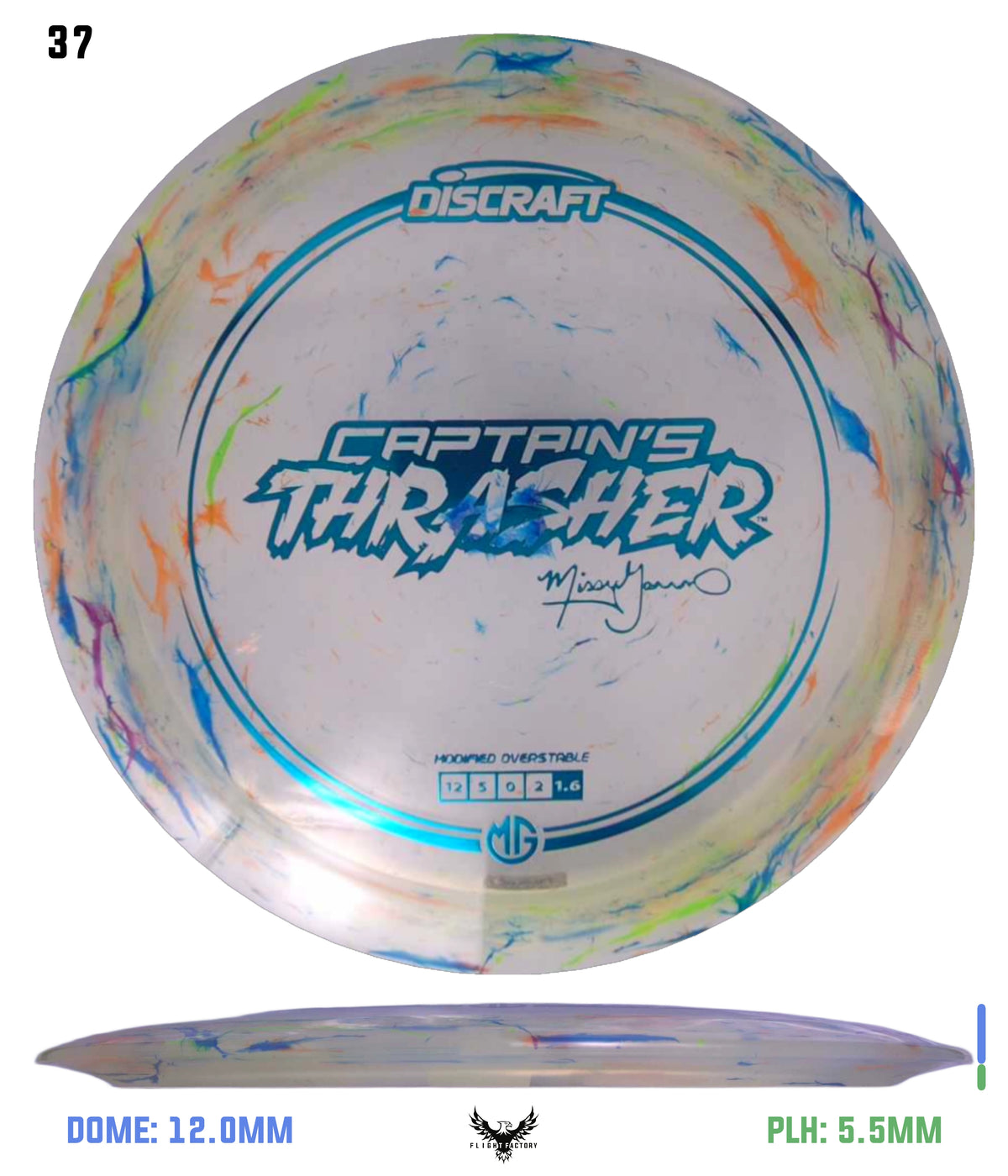 Discraft Missy Gannon 2025 Jawbreaker Z Captain&#39;s Thrasher