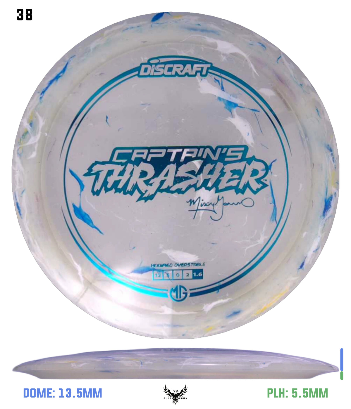 Discraft Missy Gannon 2025 Jawbreaker Z Captain&#39;s Thrasher