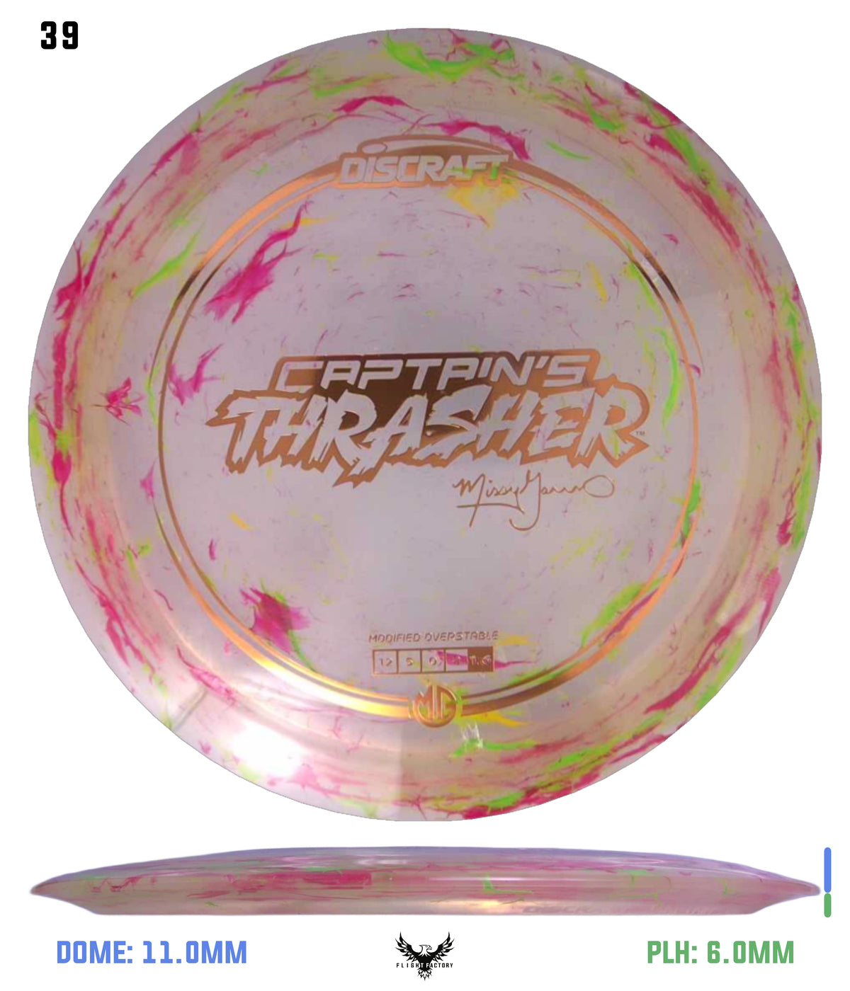 Discraft Missy Gannon 2025 Jawbreaker Z Captain&#39;s Thrasher