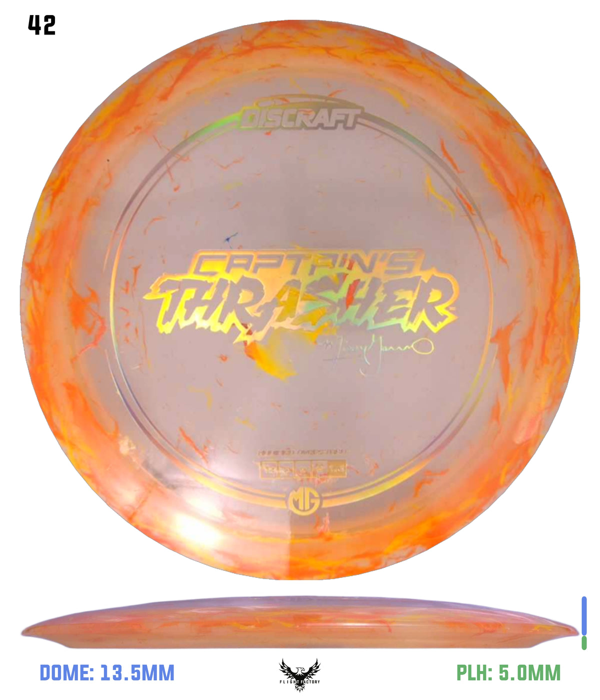 Discraft Missy Gannon 2025 Jawbreaker Z Captain&#39;s Thrasher