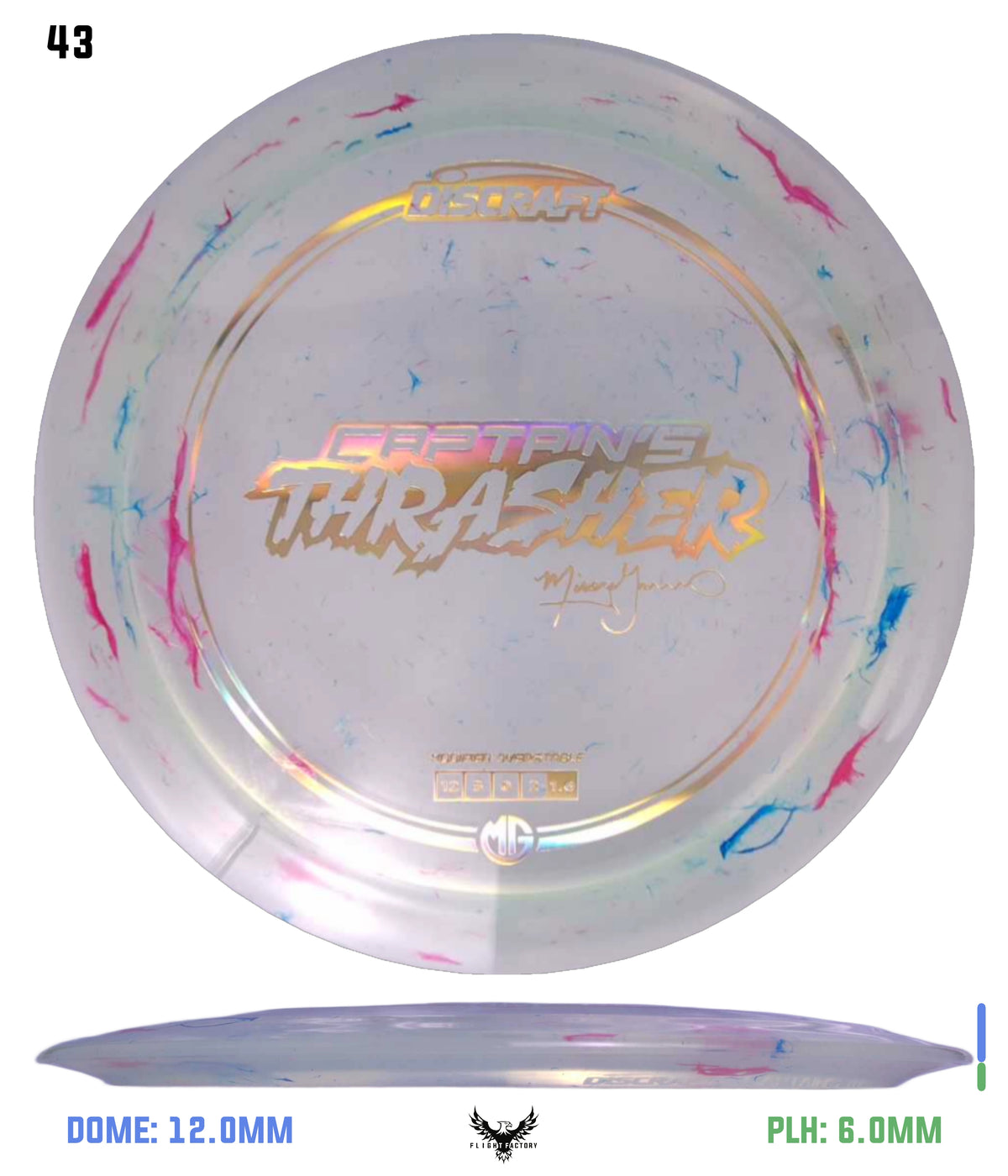Discraft Missy Gannon 2025 Jawbreaker Z Captain&#39;s Thrasher