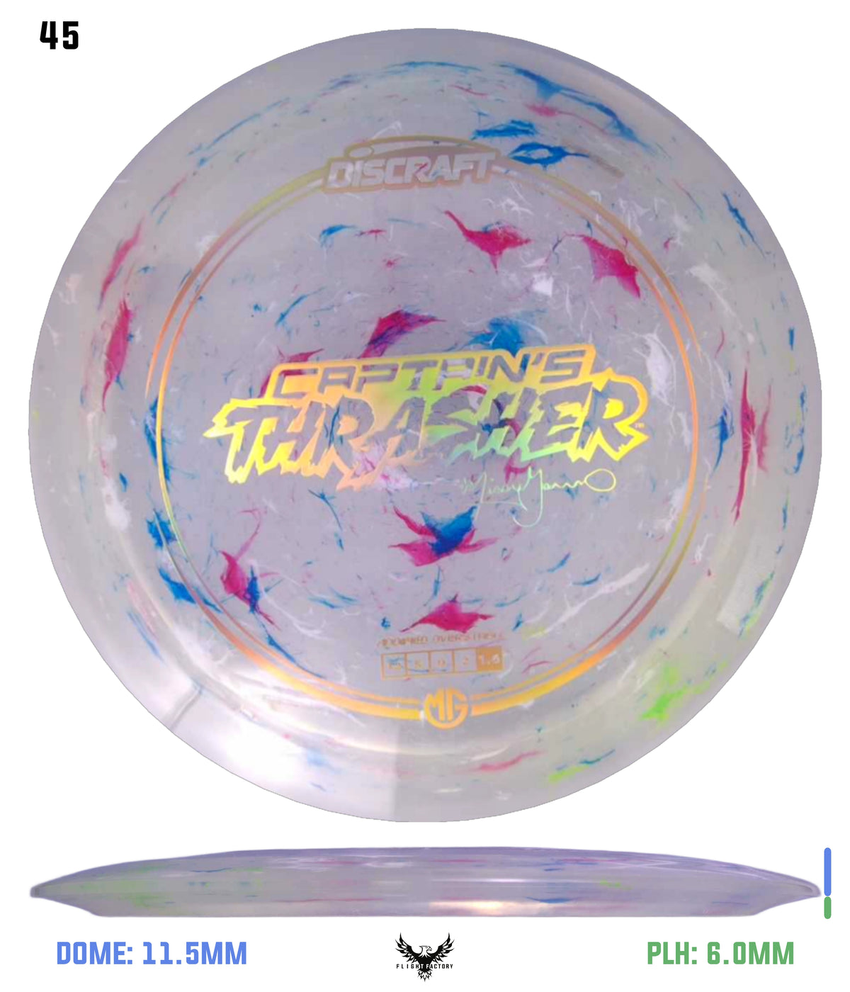 Discraft Missy Gannon 2025 Jawbreaker Z Captain&#39;s Thrasher