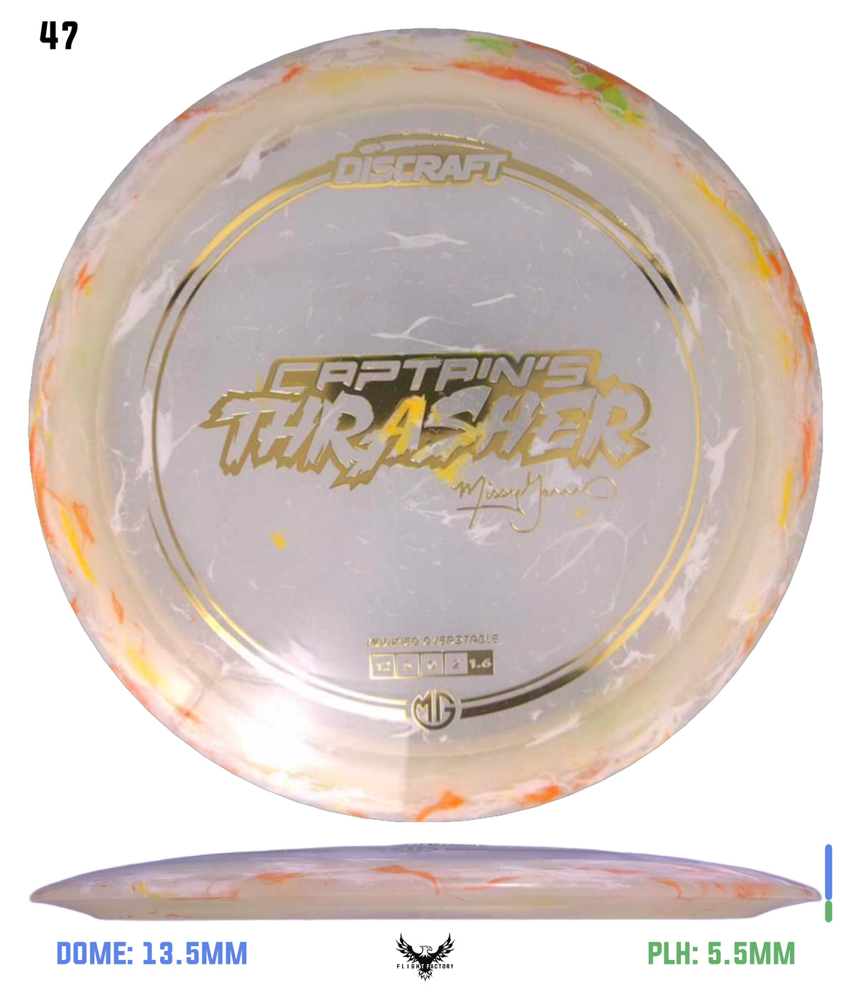 Discraft Missy Gannon 2025 Jawbreaker Z Captain&#39;s Thrasher