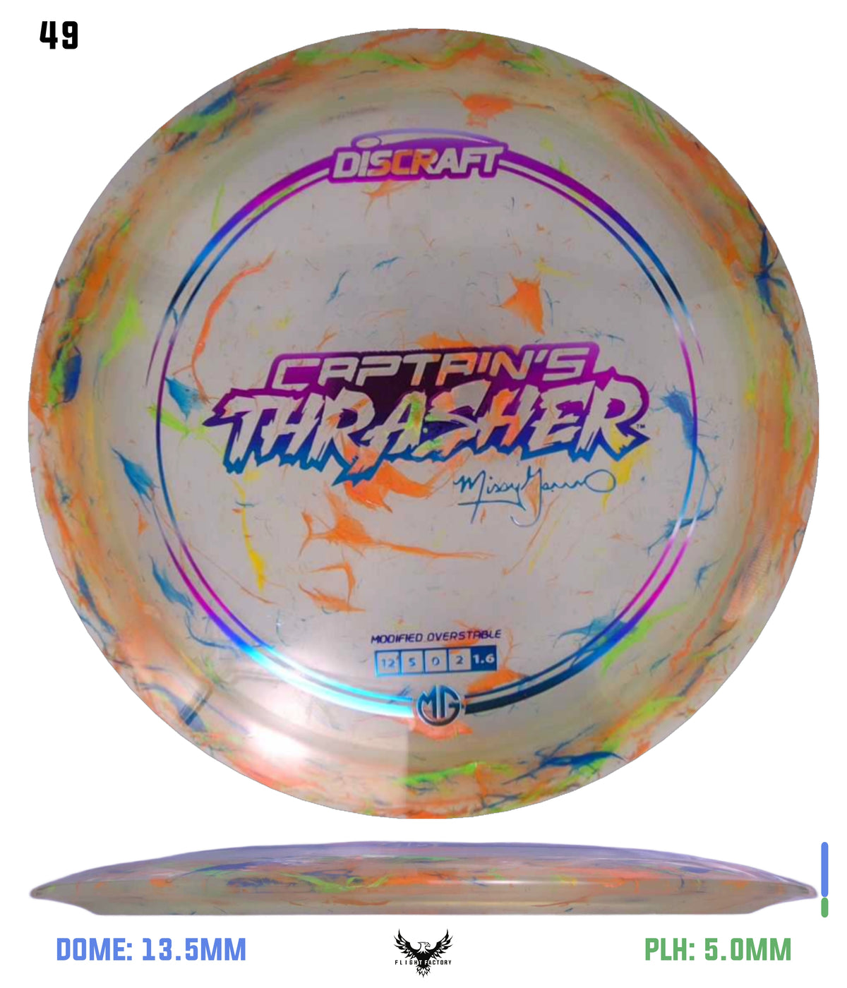 Discraft Missy Gannon 2025 Jawbreaker Z Captain&#39;s Thrasher