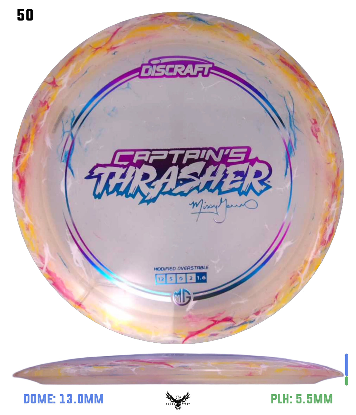 Discraft Missy Gannon 2025 Jawbreaker Z Captain&#39;s Thrasher