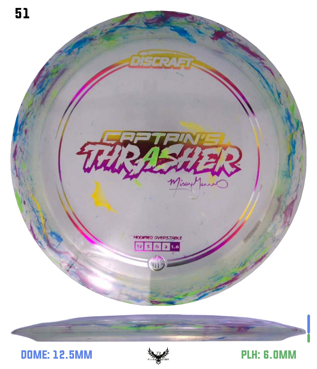 Discraft Missy Gannon 2025 Jawbreaker Z Captain&#39;s Thrasher