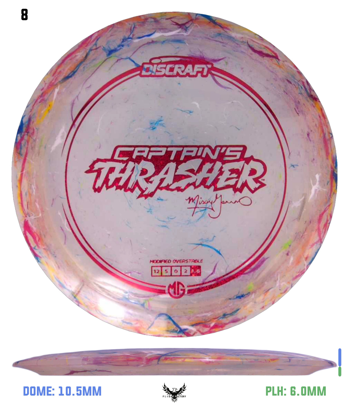 Discraft Missy Gannon 2025 Jawbreaker Z Captain&#39;s Thrasher