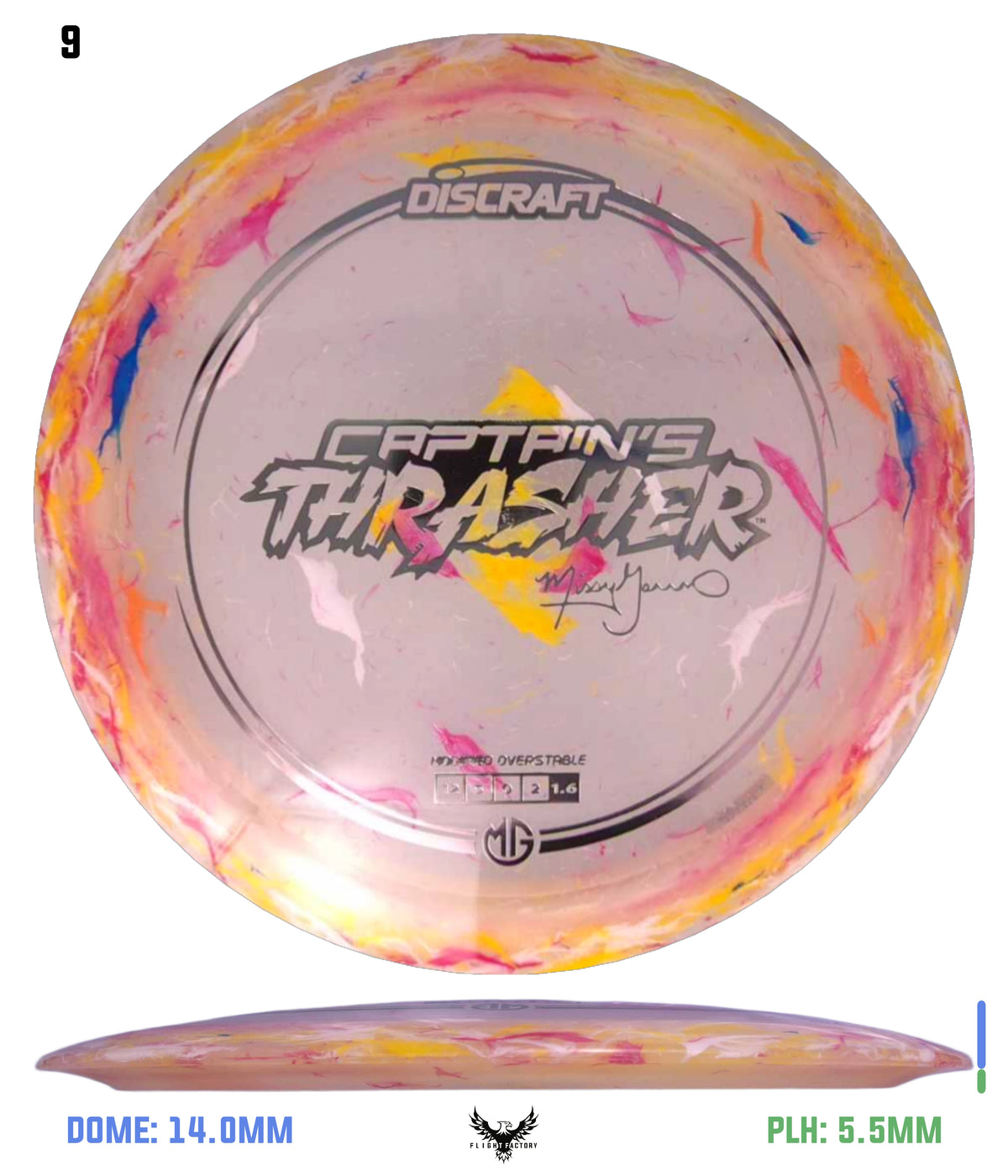 Discraft Missy Gannon 2025 Jawbreaker Z Captain&#39;s Thrasher
