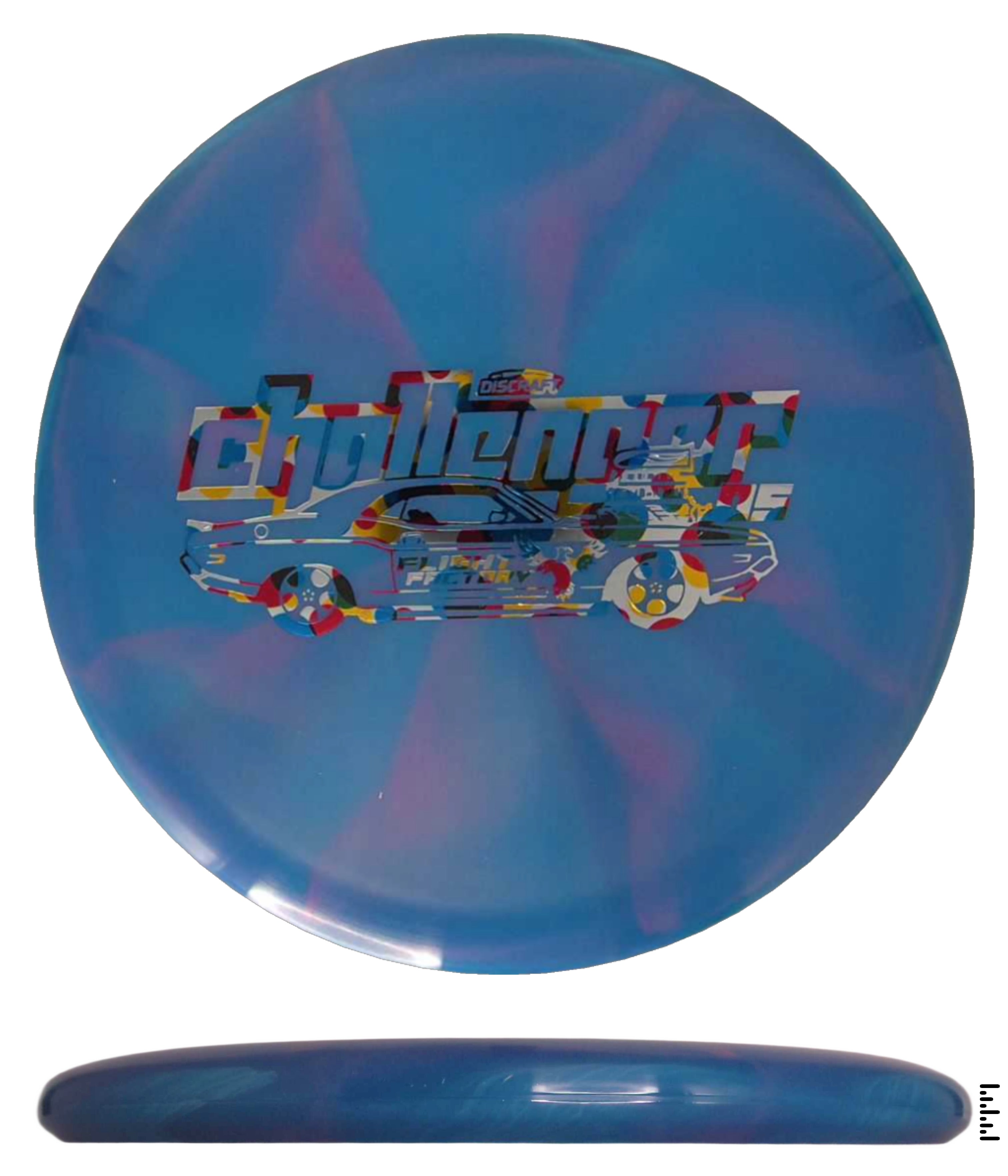 Discraft Tour Z Swirl Challenger OS - Challenger Blues - Flight