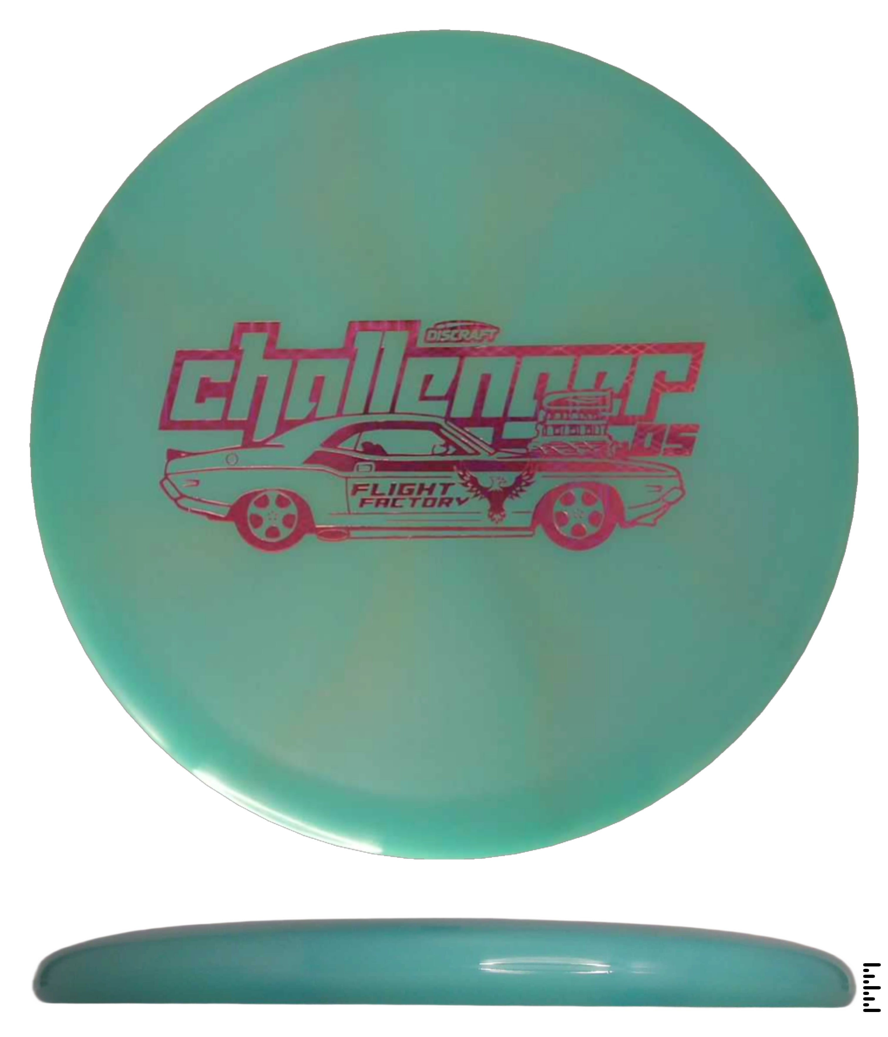 Discraft Tour Z Swirl Challenger OS - Challenger Blues - Flight