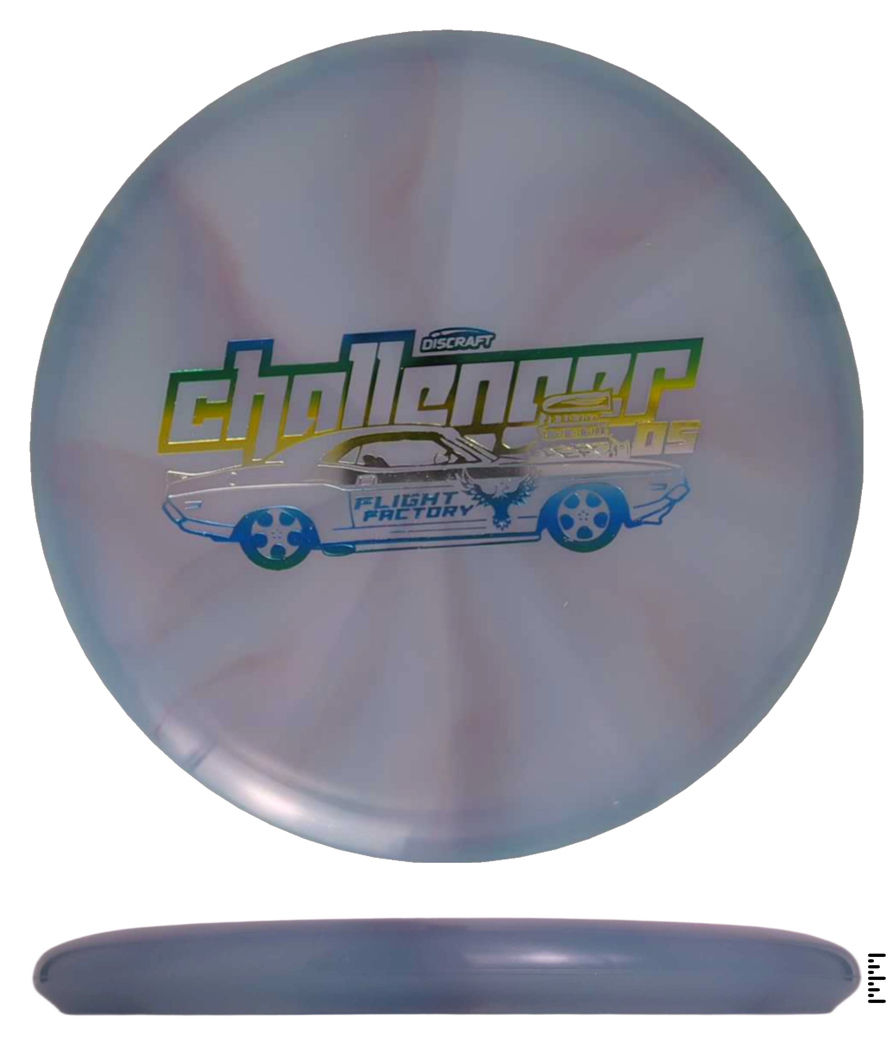 Discraft Tour Z Swirl Challenger OS - Challenger Blues - Flight