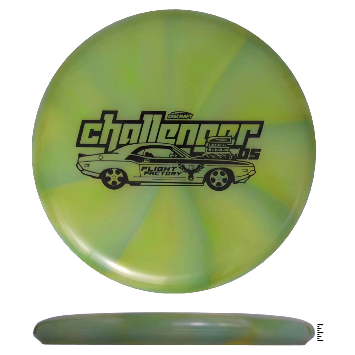 Discraft Tour Z Swirl Challenger OS - Challenger Greens (Part 2)