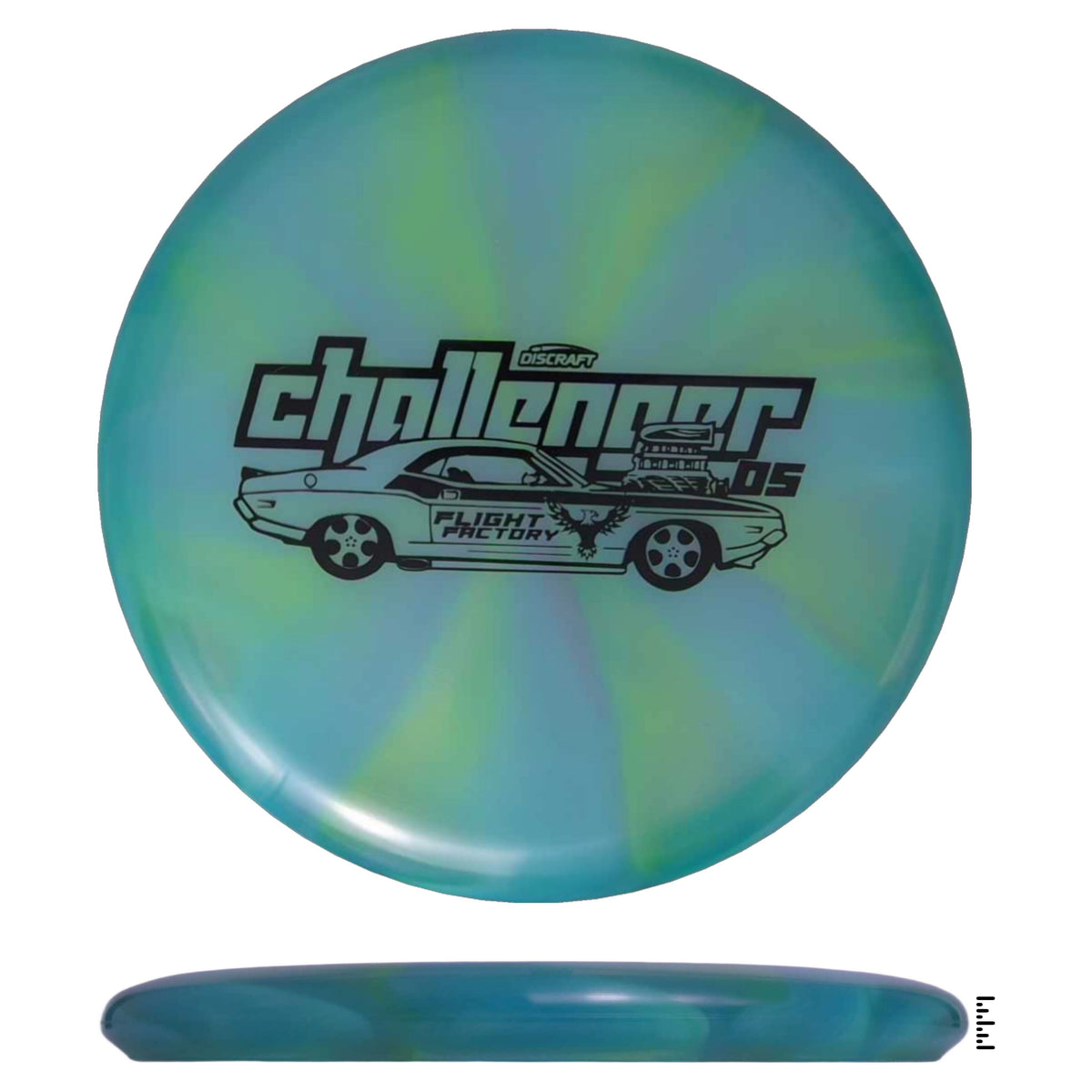 Discraft Tour Z Swirl Challenger OS - Challenger Greens (Part 2)