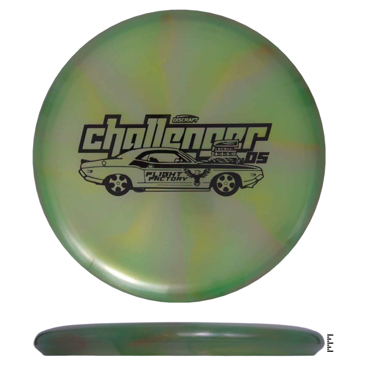 Discraft Tour Z Swirl Challenger OS - Challenger Greens (Part 2)