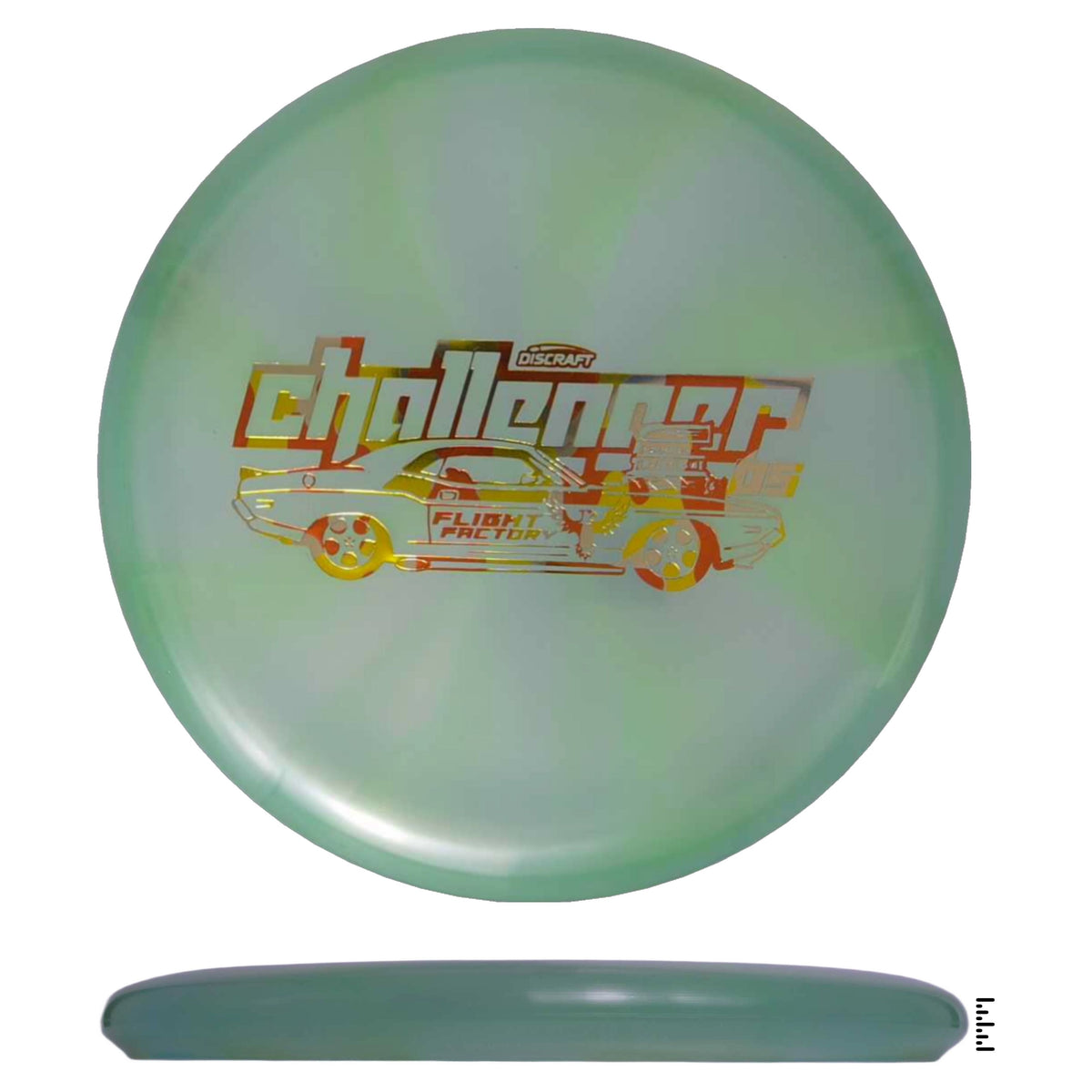 Discraft Tour Z Swirl Challenger OS - Challenger Greens (Part 2)