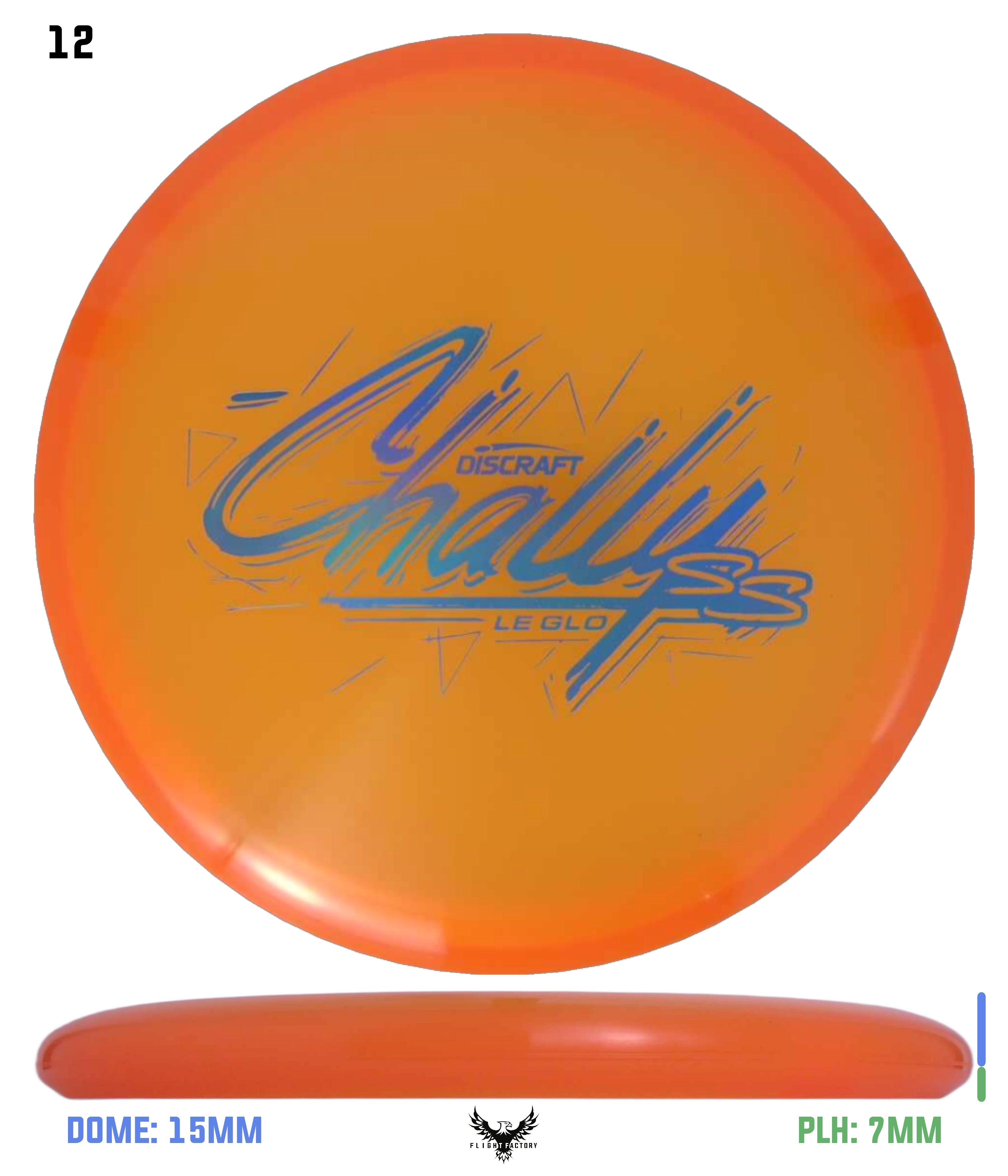 Discraft Z Glo Challenger SS - Ledgestone Wave 2 (2025) - Flight