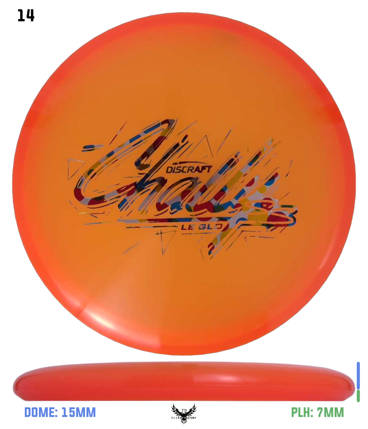 Discraft Z Glo Challenger SS - Ledgestone Wave 2 (2025)