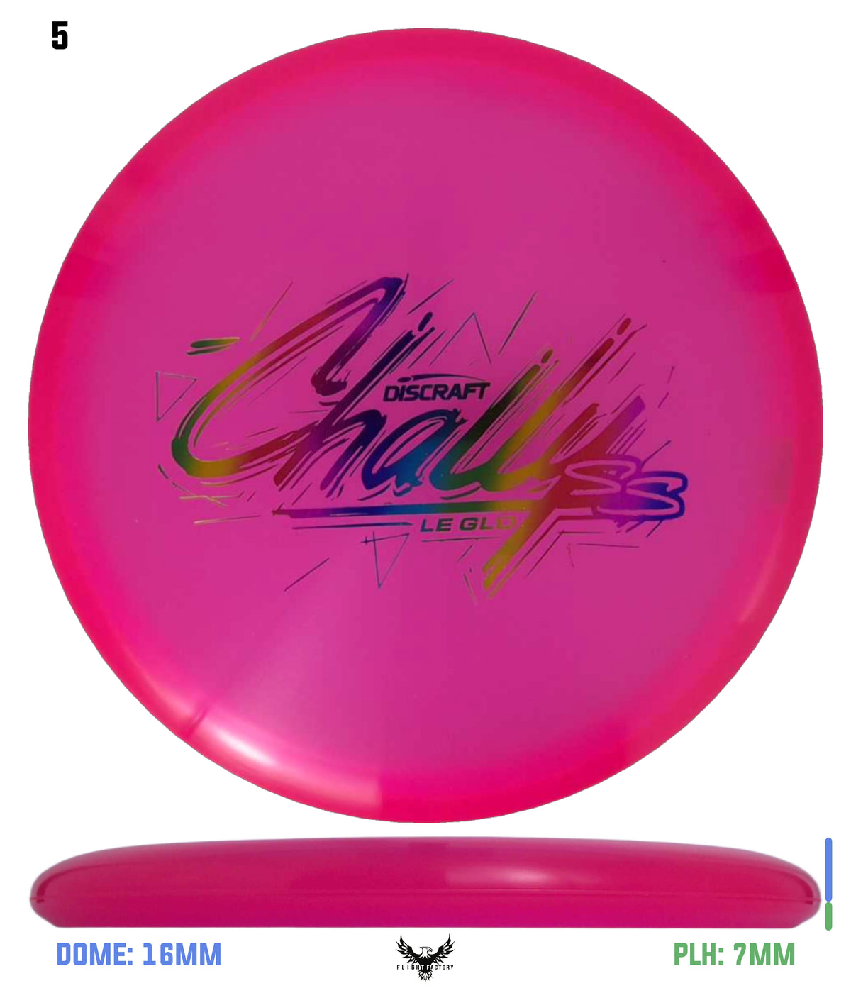Discraft Z Glo Challenger SS - Ledgestone Wave 2 (2025)