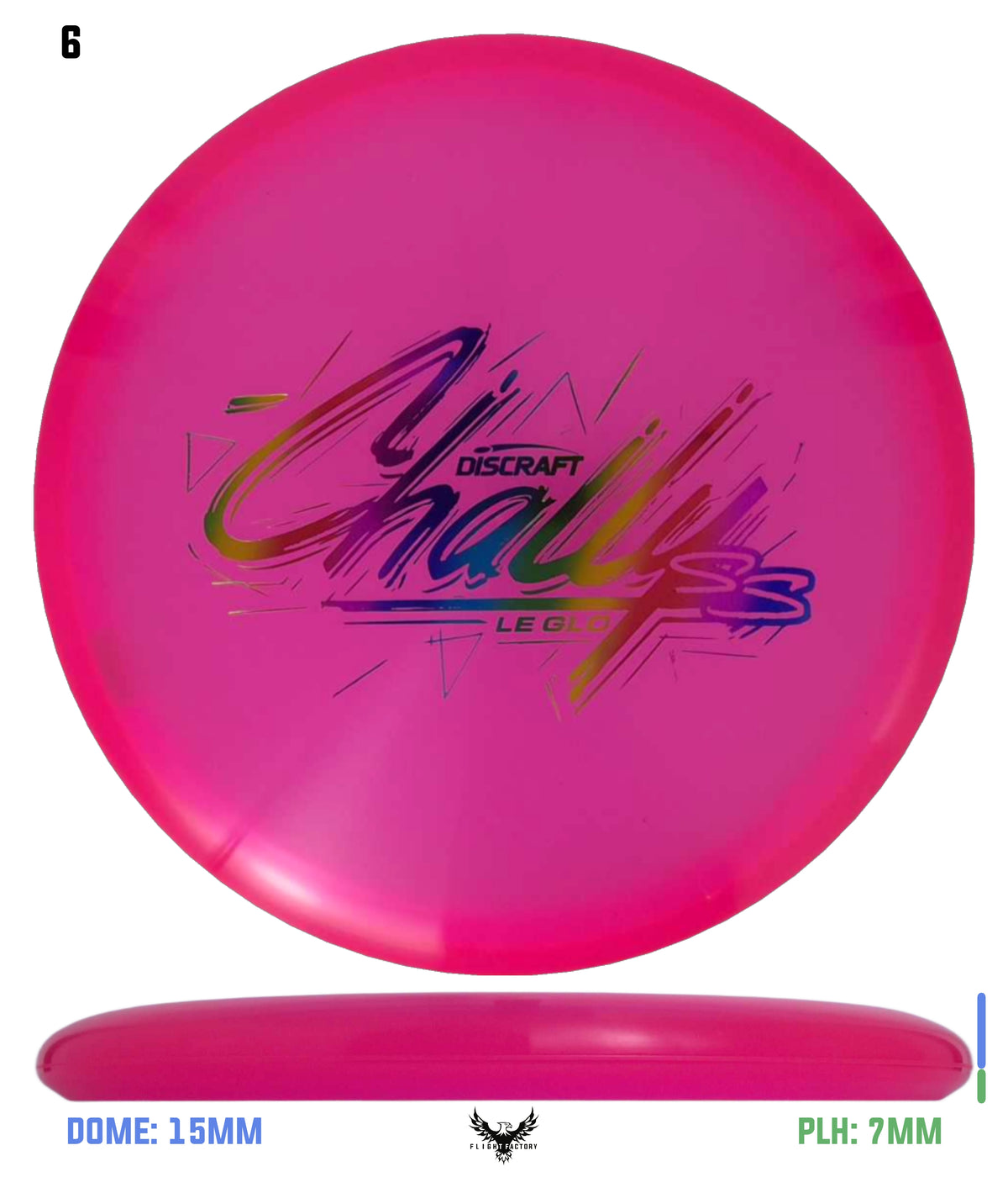 Discraft Z Glo Challenger SS - Ledgestone Wave 2 (2025)