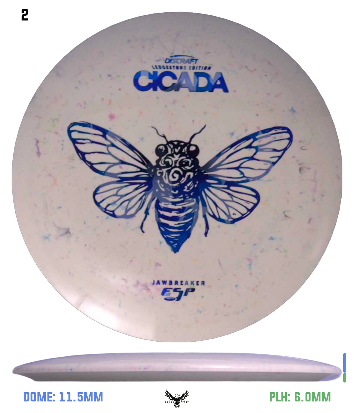 Discraft Jawbreaker ESP Cicada - Ledgestone Season 3 (2025)