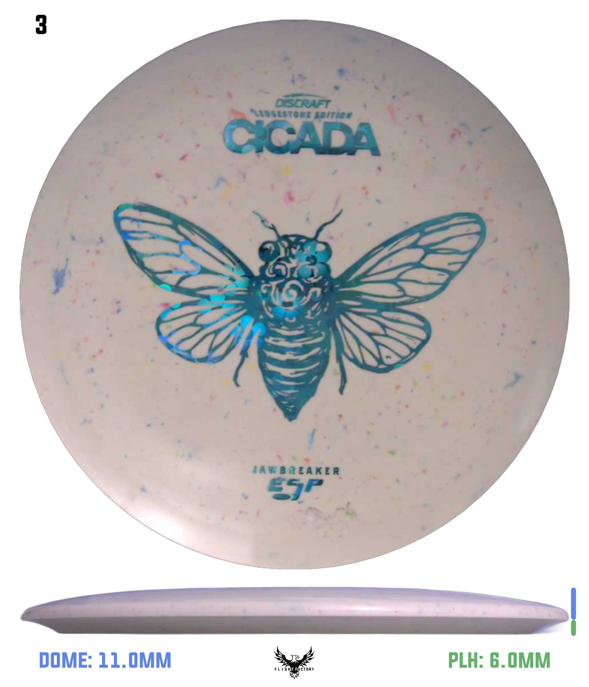 Discraft Jawbreaker ESP Cicada - Ledgestone Season 3 (2025)