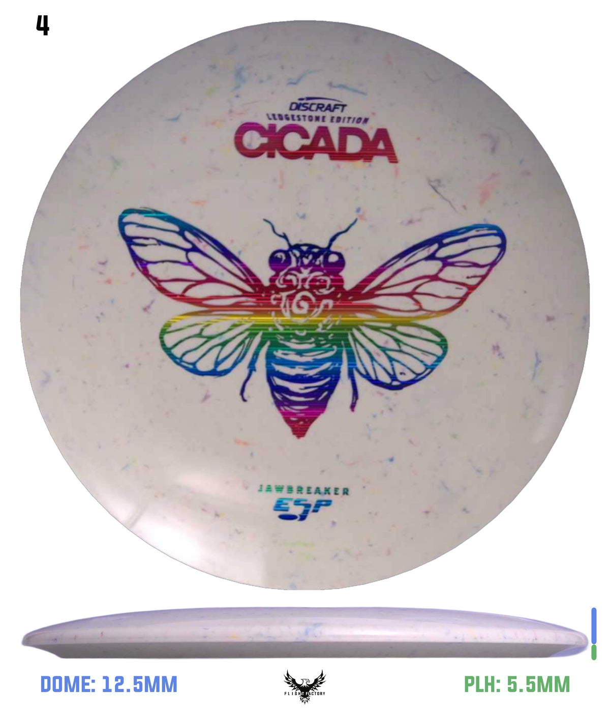 Discraft Jawbreaker ESP Cicada - Ledgestone Season 3 (2025)