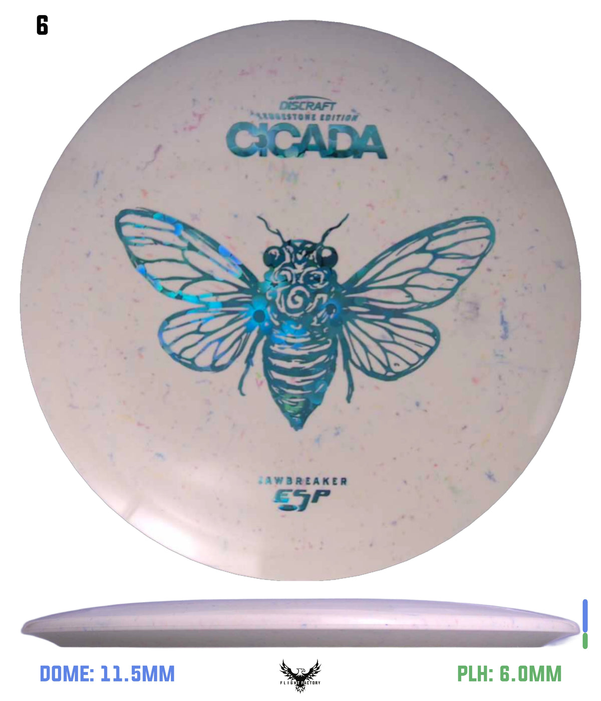 Discraft Jawbreaker ESP Cicada - Ledgestone Season 3 (2025)