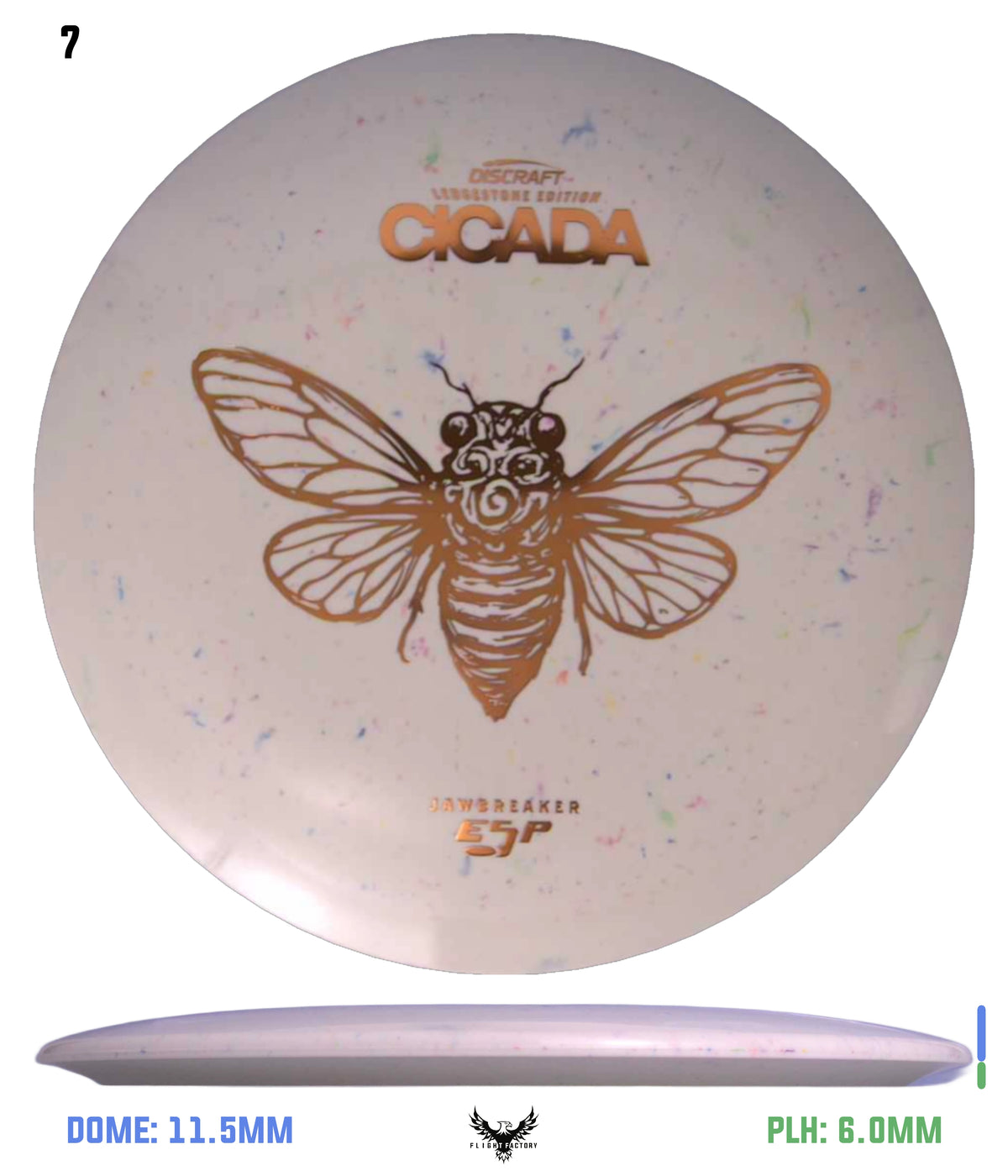 Discraft Jawbreaker ESP Cicada - Ledgestone Season 3 (2025)