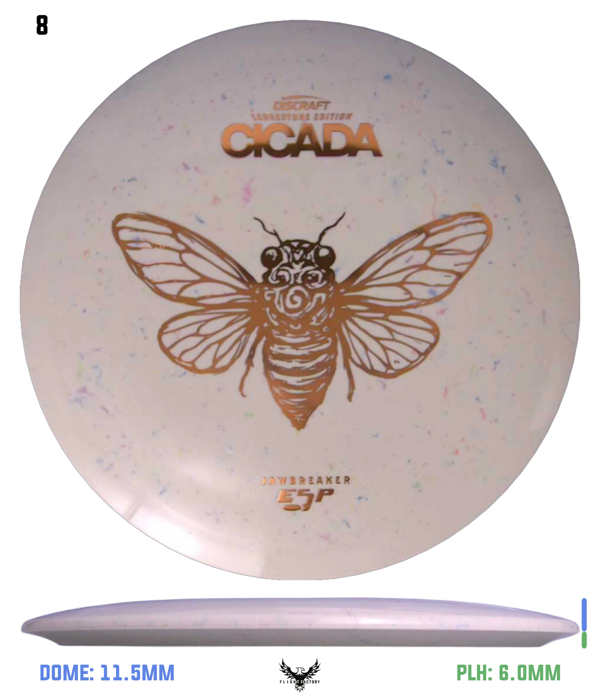 Discraft Jawbreaker ESP Cicada - Ledgestone Season 3 (2025)