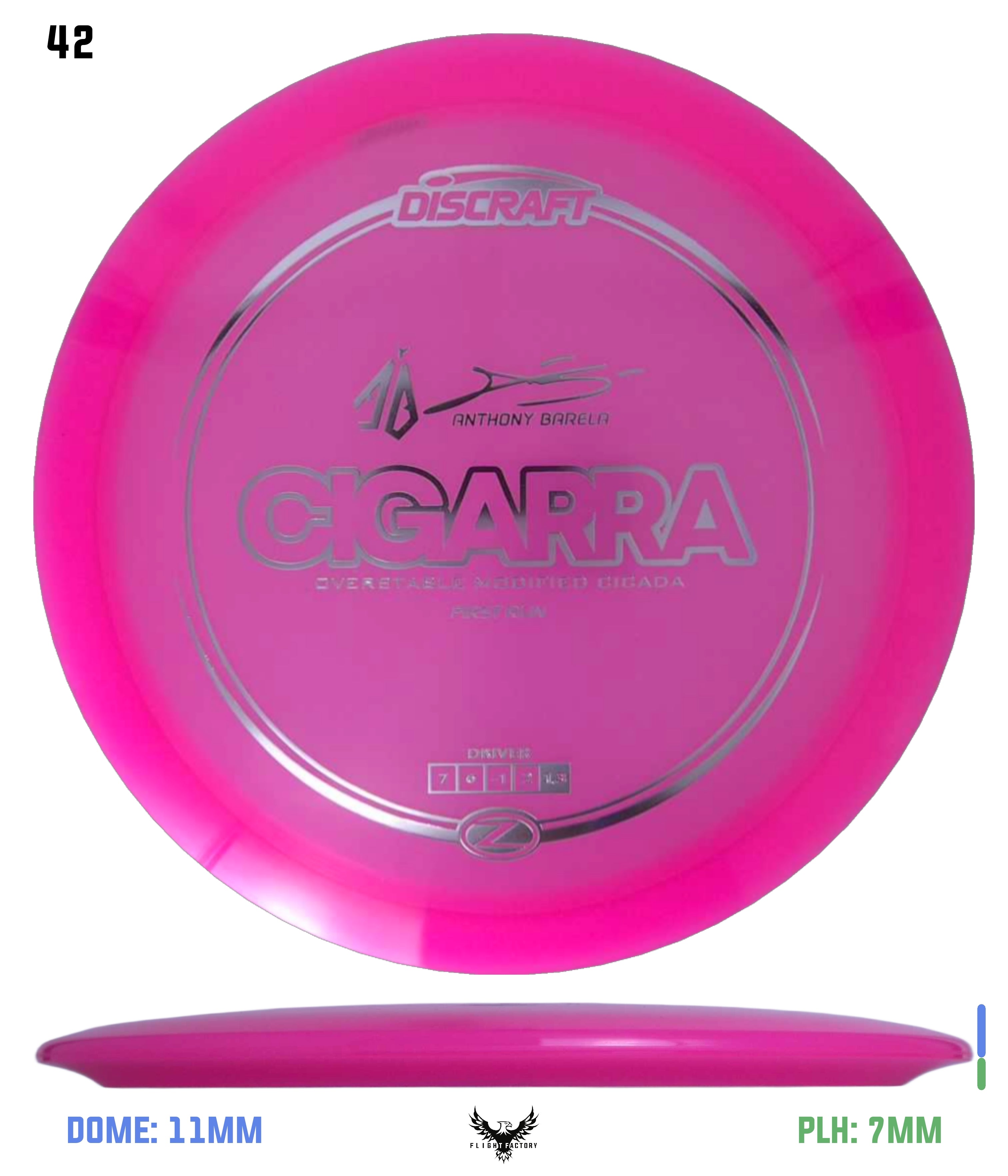 Discraft Anthony Barela First Run Z Cigarra - Flight Factory Discs