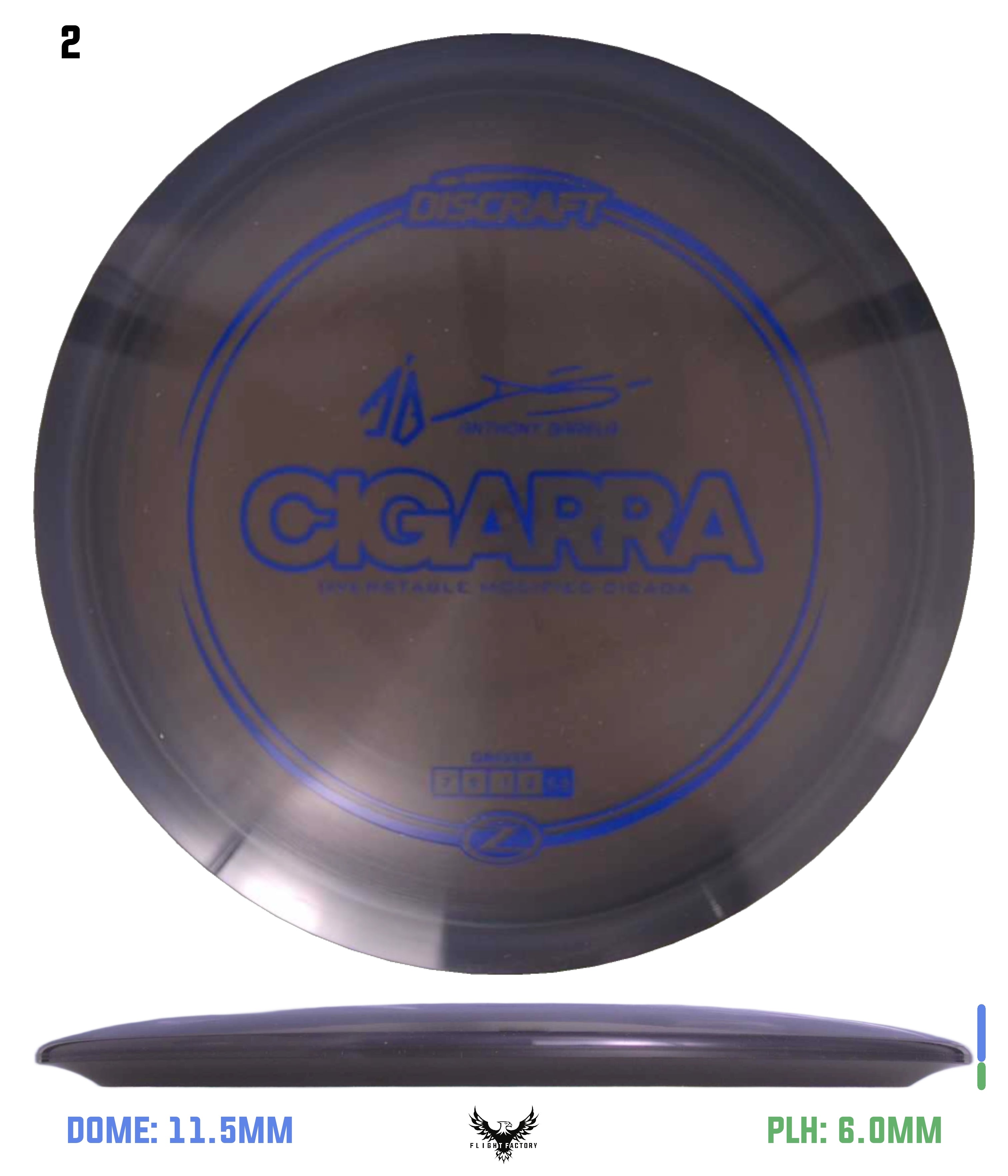 Discraft Anthony Barela Z Cigarra - Flight Factory Discs