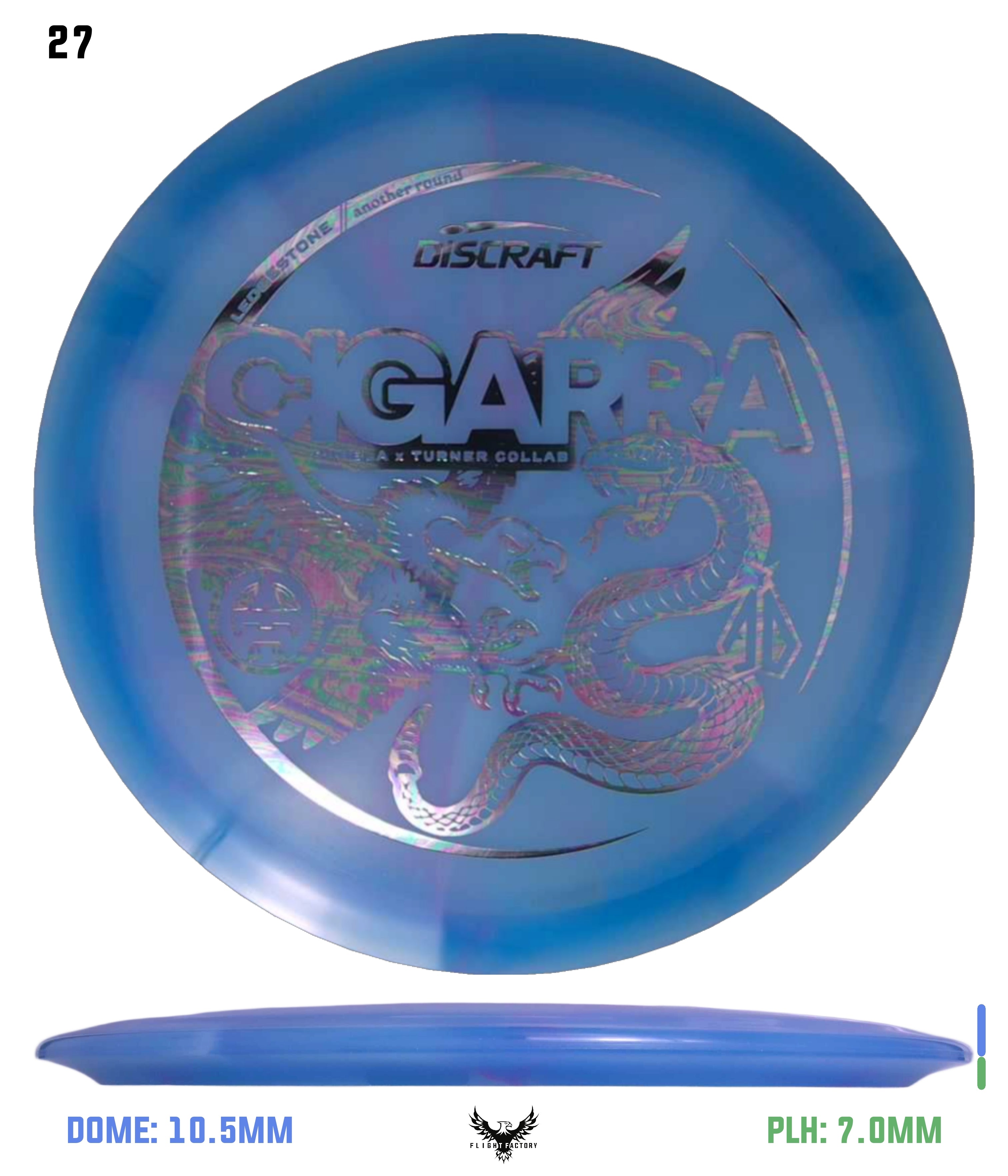 Discraft Anthony Barela x Austin Turner Tour Series Z Swirl