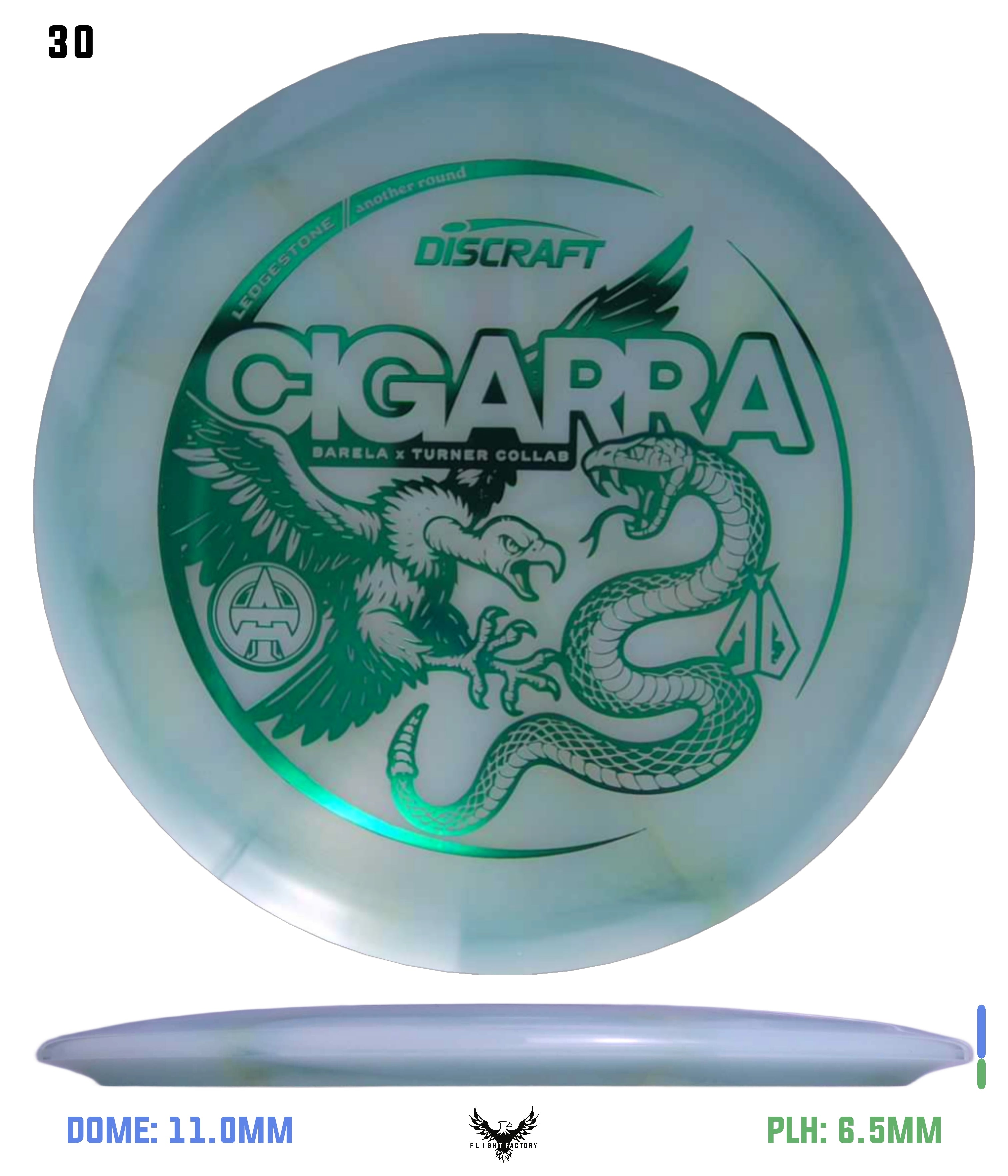 Discraft Anthony Barela x Austin Turner Tour Series Z Swirl