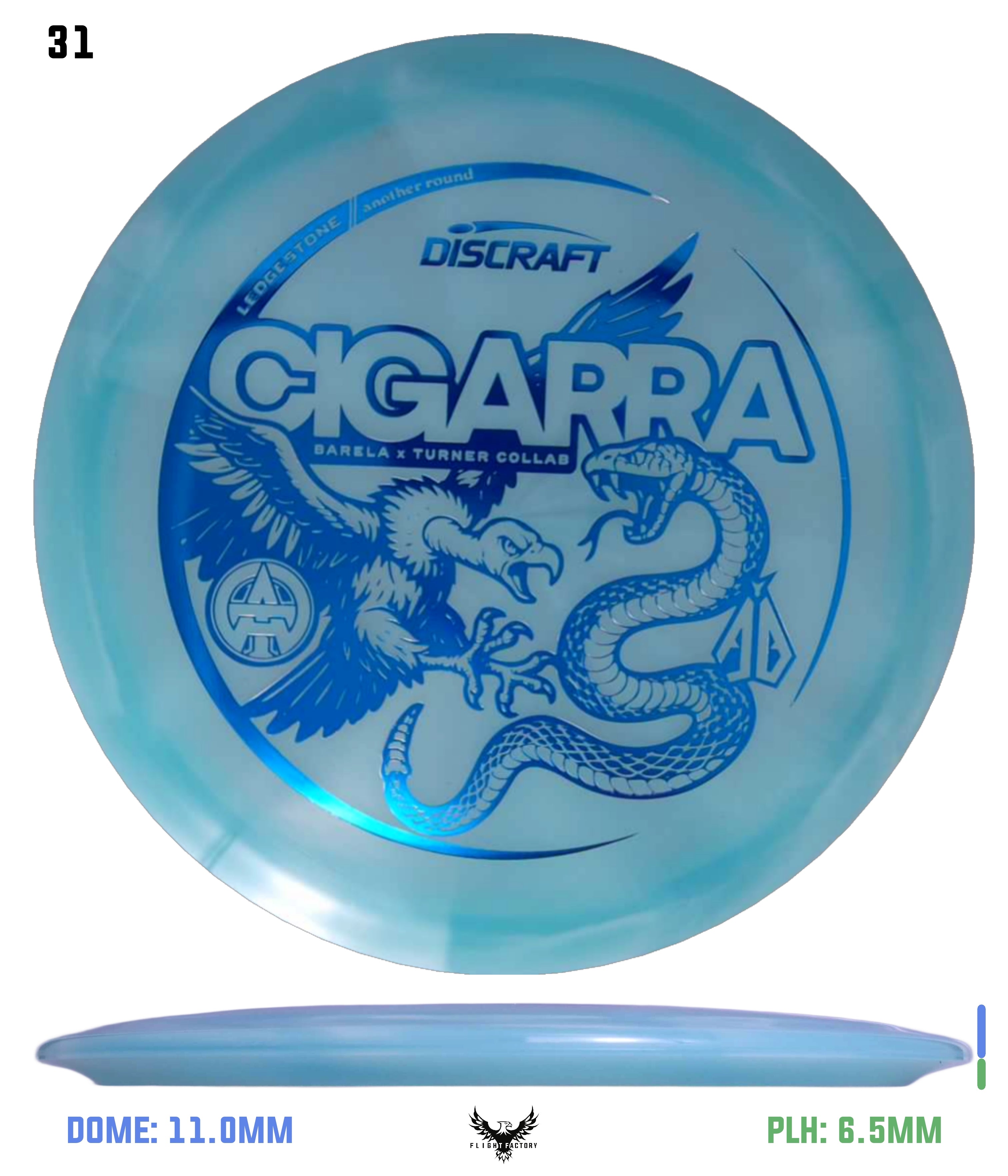 Discraft Anthony Barela x Austin Turner Tour Series Z Swirl