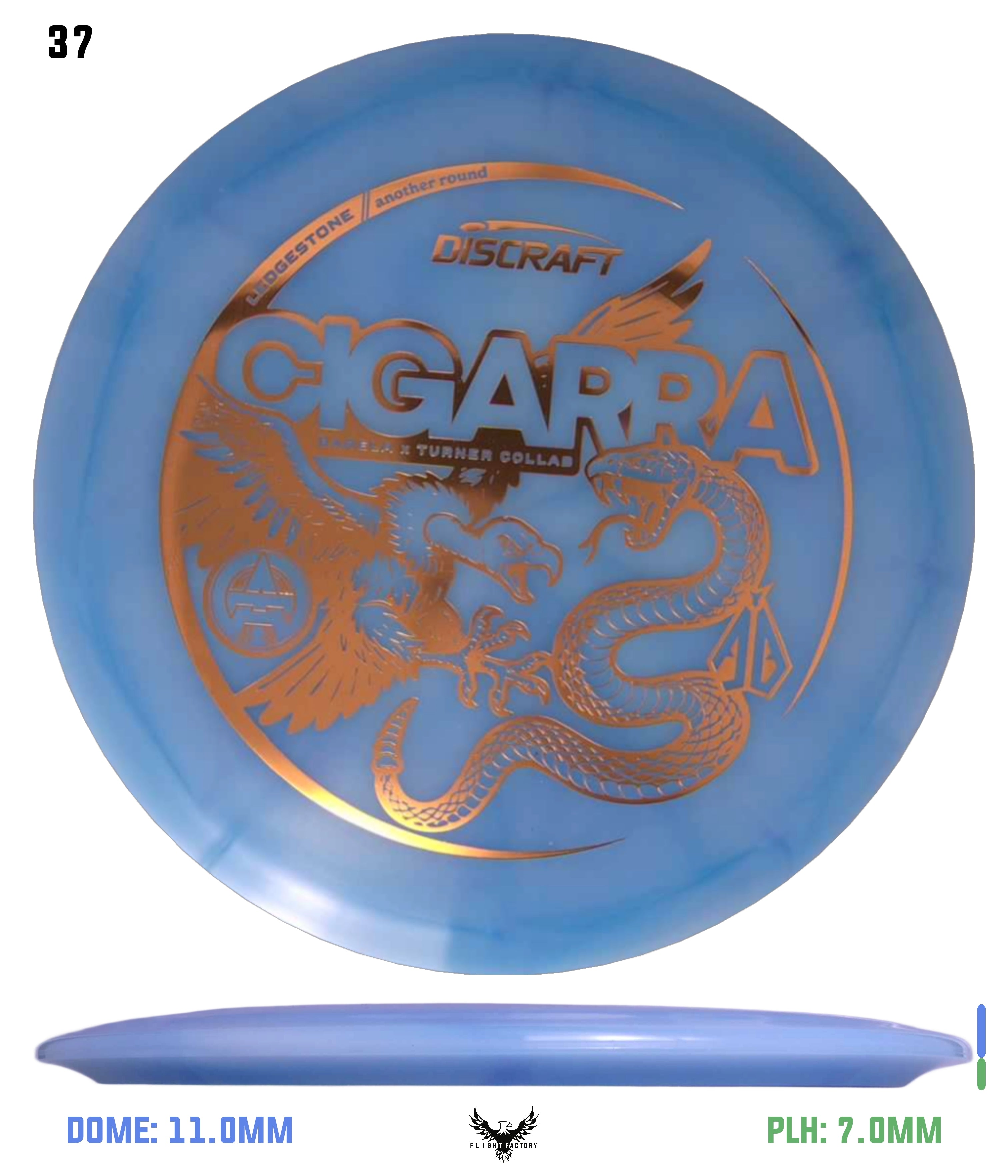 Discraft Anthony Barela x Austin Turner Tour Series Z Swirl