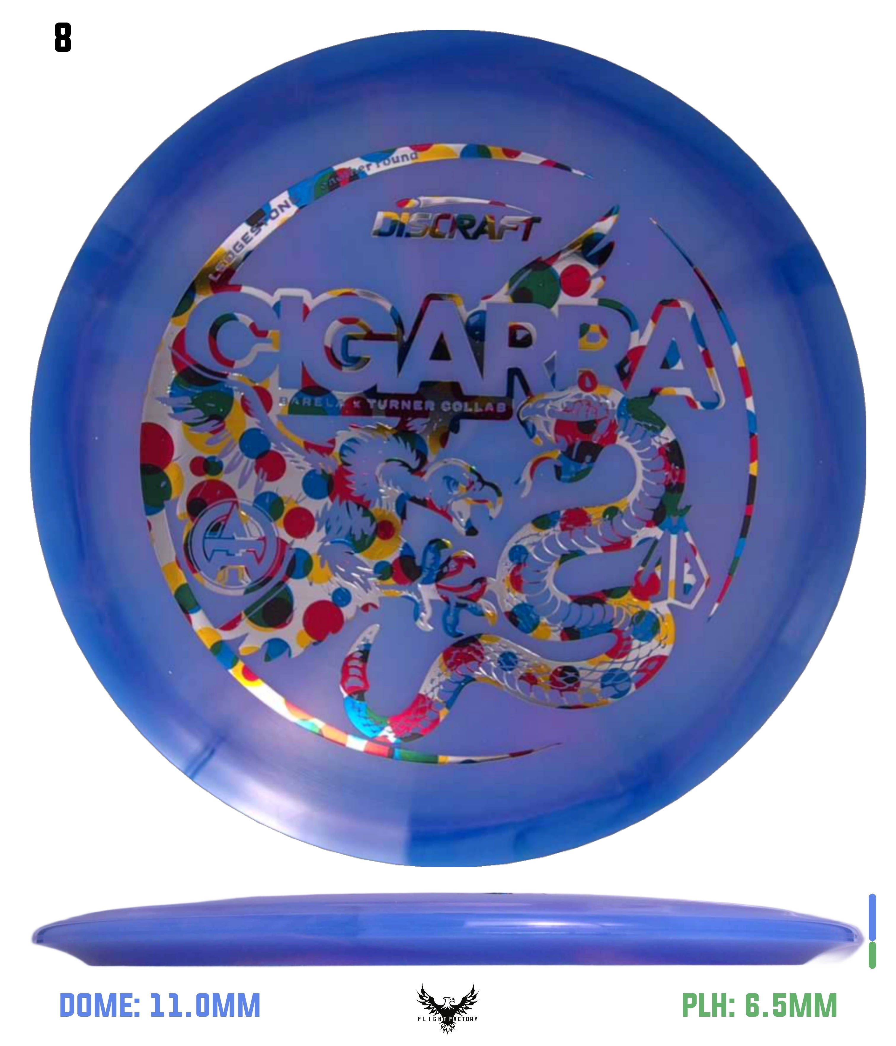 Discraft Anthony Barela x Austin Turner Tour Series Z Swirl