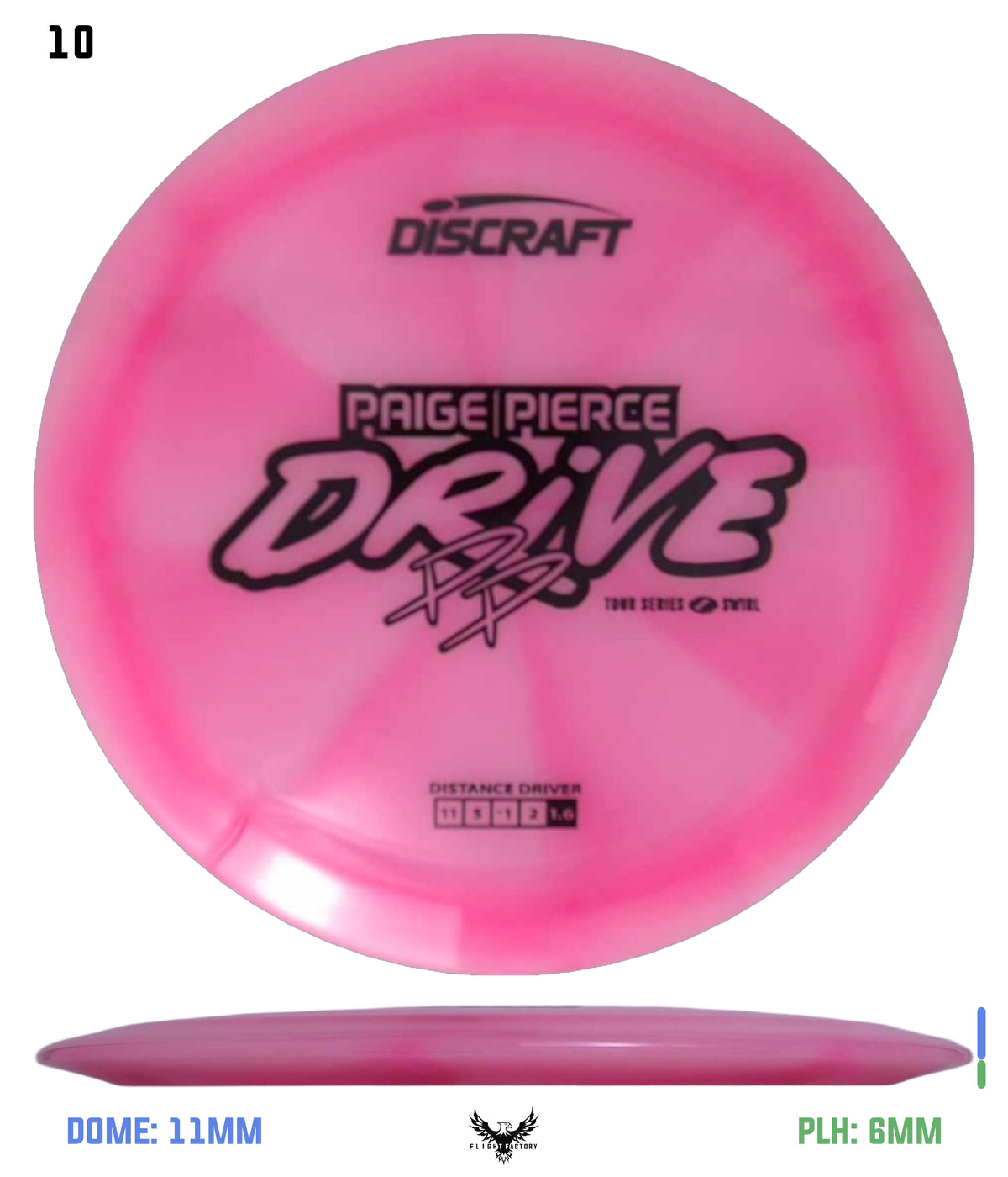 Discraft Paige Pierce 2025 Tour Series Z Swirl Drive