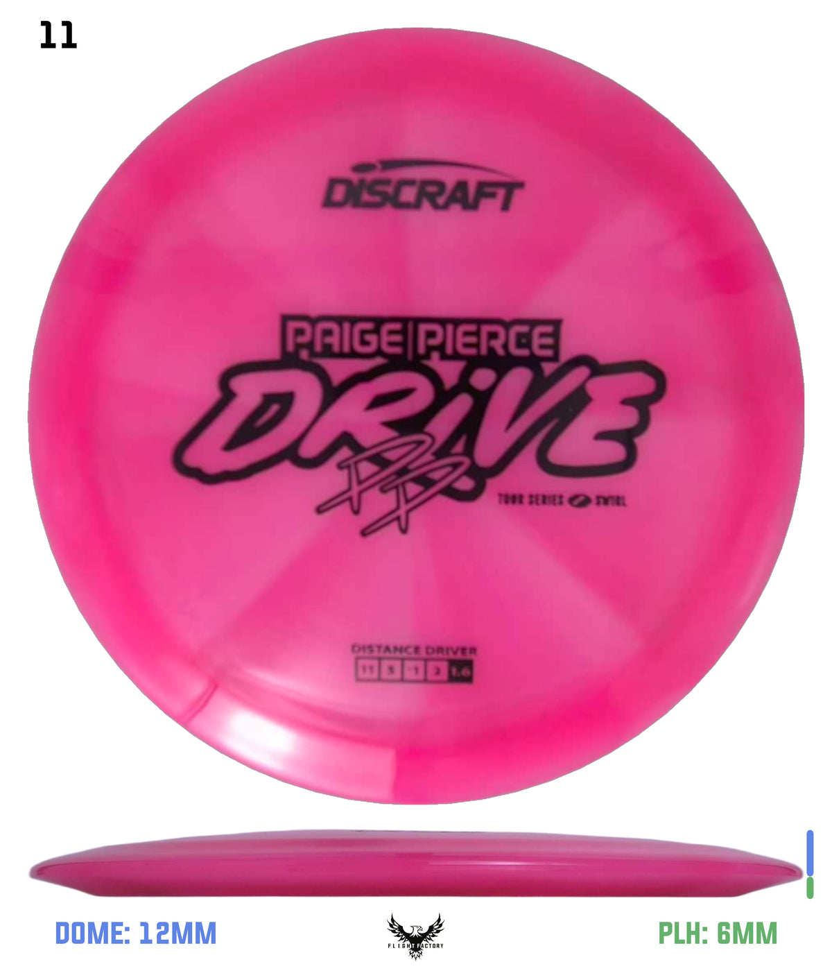 Discraft Paige Pierce 2025 Tour Series Z Swirl Drive