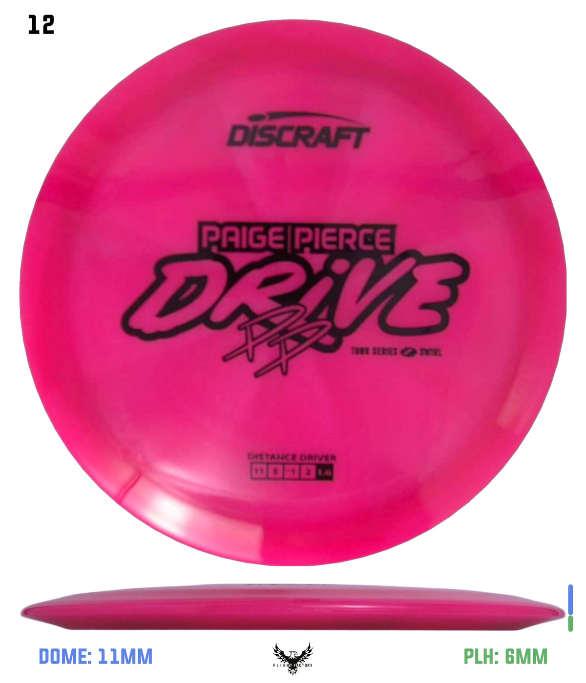 Discraft Paige Pierce 2025 Tour Series Z Swirl Drive