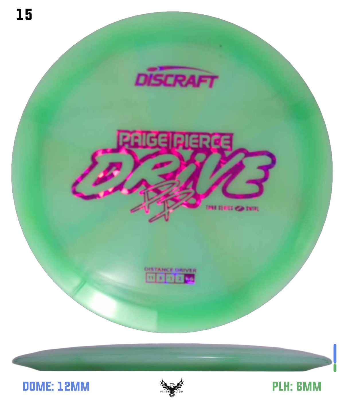 Discraft Paige Pierce 2025 Tour Series Z Swirl Drive