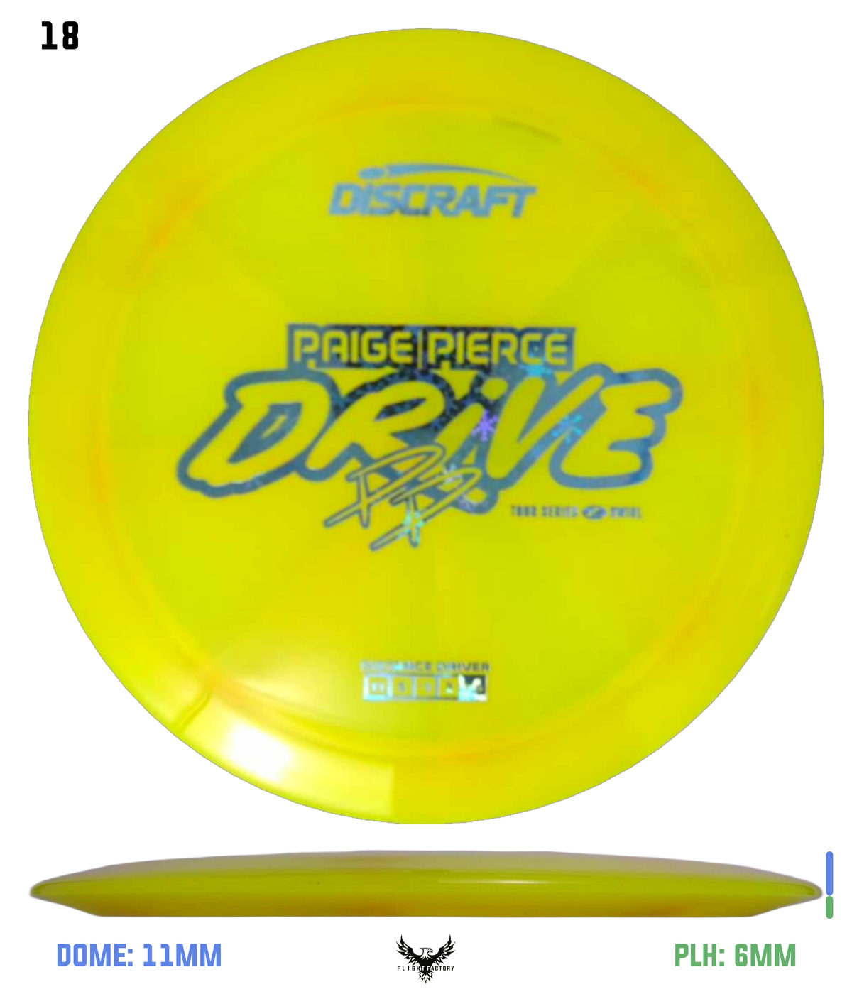 Discraft Paige Pierce 2025 Tour Series Z Swirl Drive